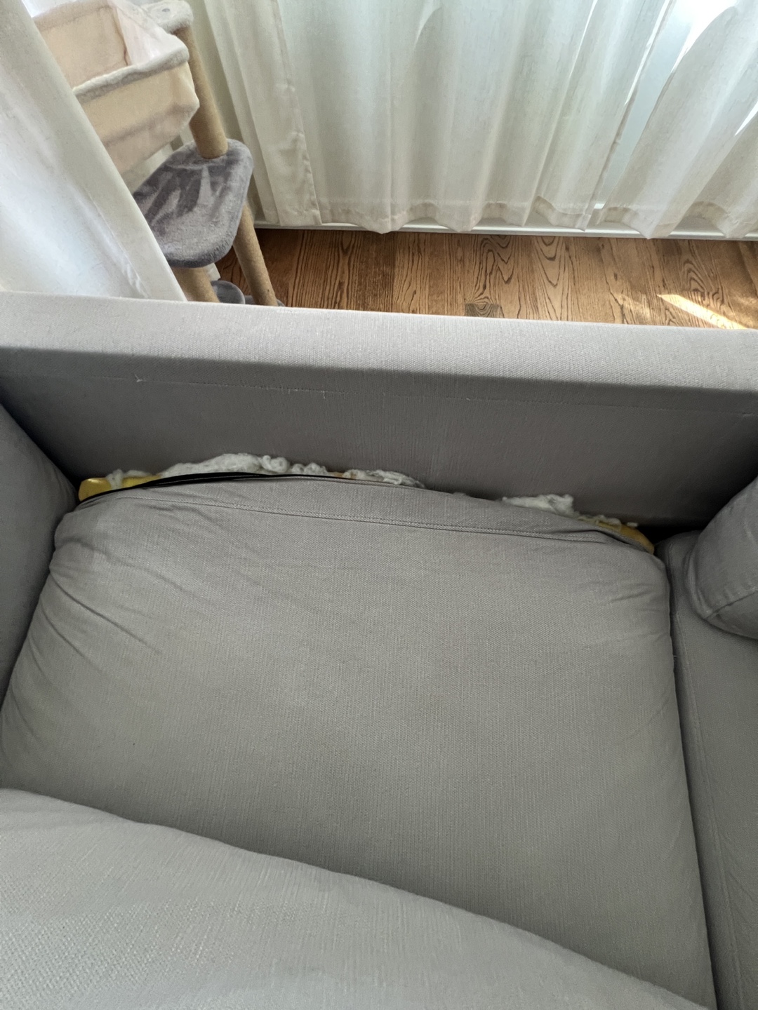Light Gray Sofa - photo 3