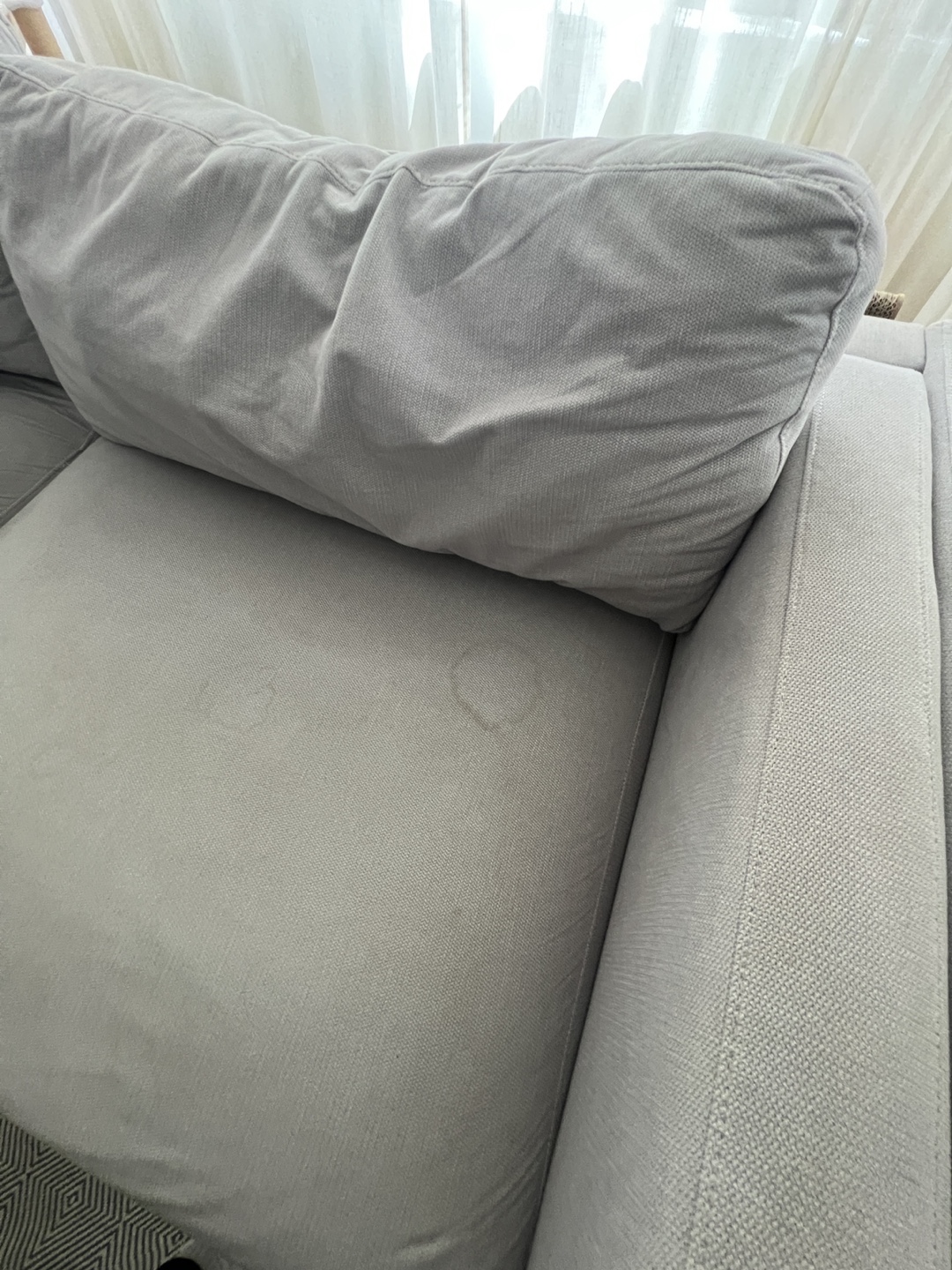 Light Gray Sofa - photo 4