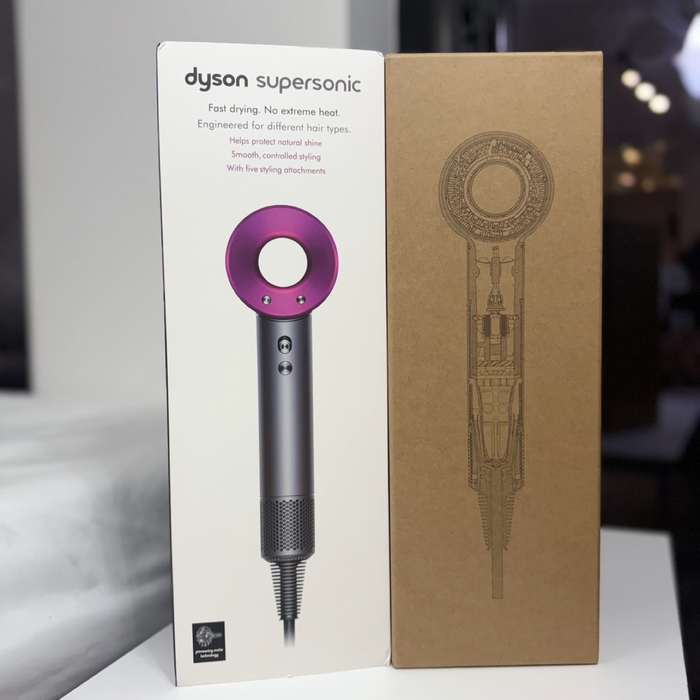 Dyson Supersonic Hair Dryer with Box