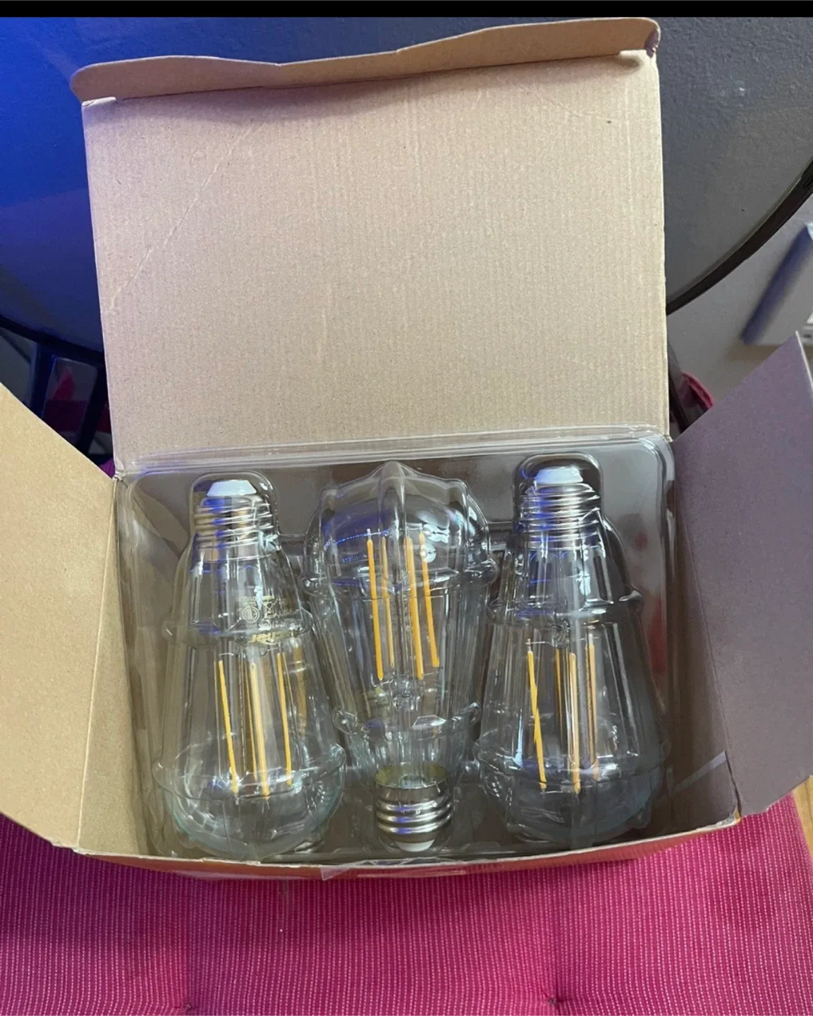 Ascher E26 700 Lumens Decorative Bulbs - NEW image indicator(5)