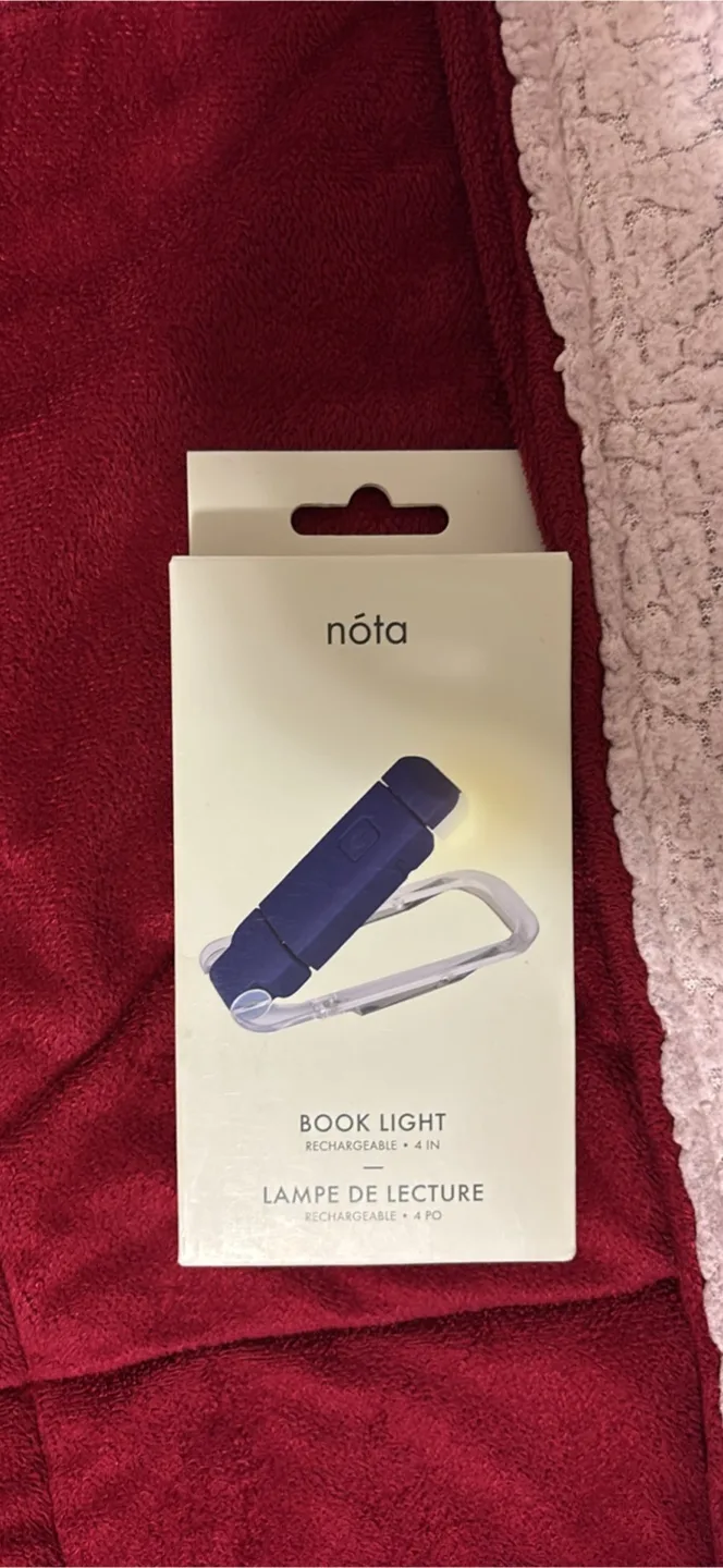 Rechargeable book light thumbnail