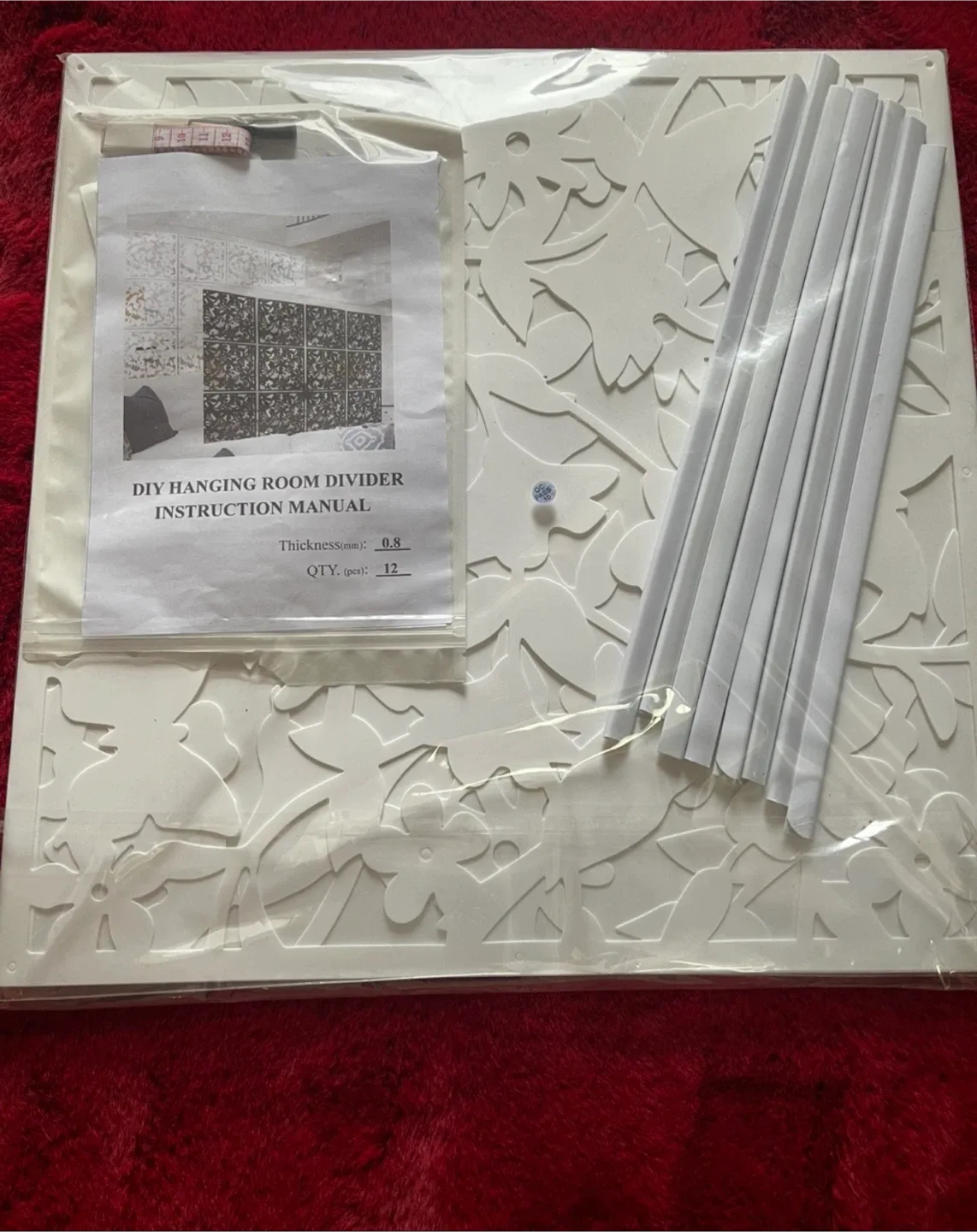 LCHEN DIY Hanging Room Divider - New in Box! image indicator(3)