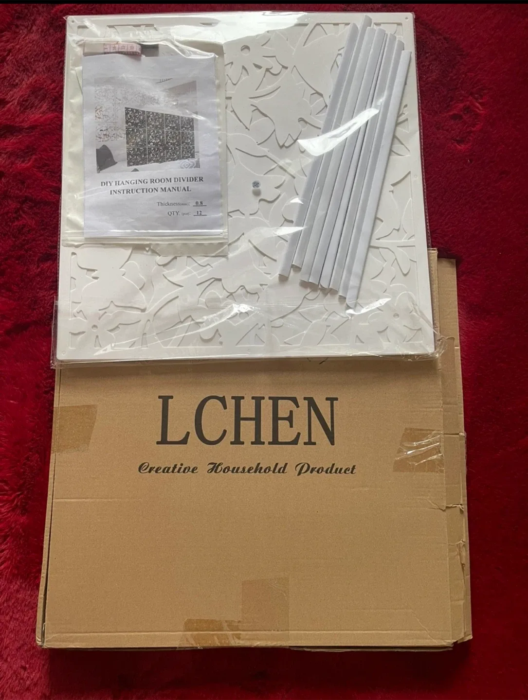 LCHEN DIY Hanging Room Divider - New in Box! thumbnail