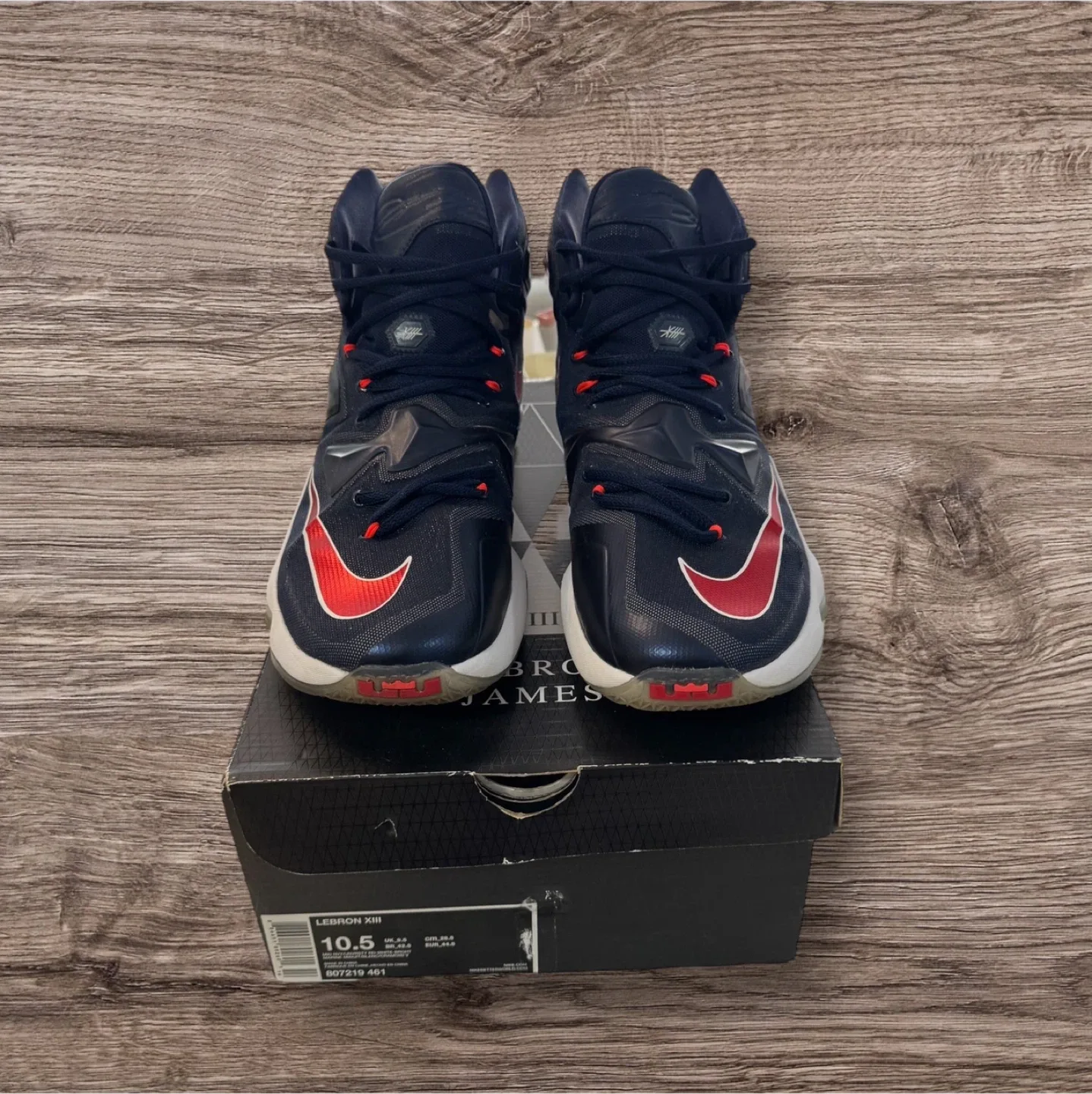 Nike Lebron 13 Midnight Navy- Size 10.5 thumbnail