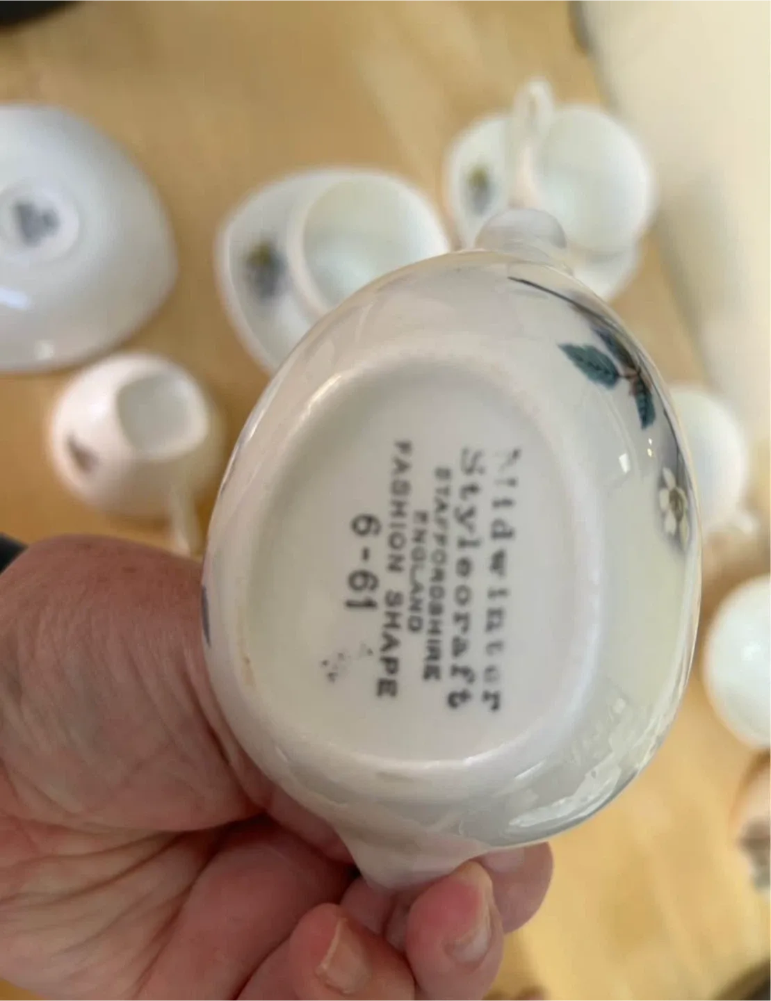 Vintage Midwinter Orchard Blossom coffee set image indicator(4)