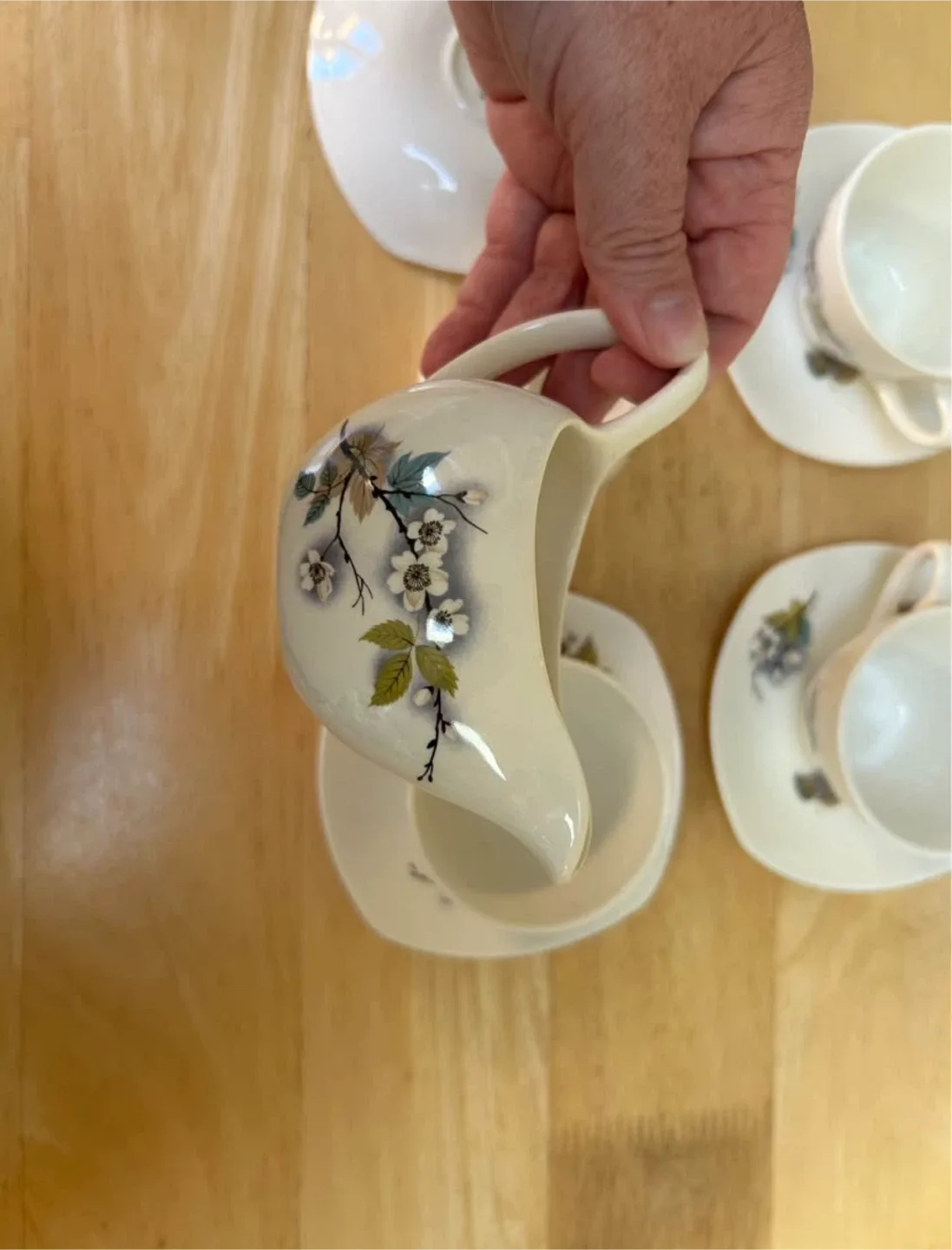 Vintage Midwinter Orchard Blossom coffee set image indicator(8)