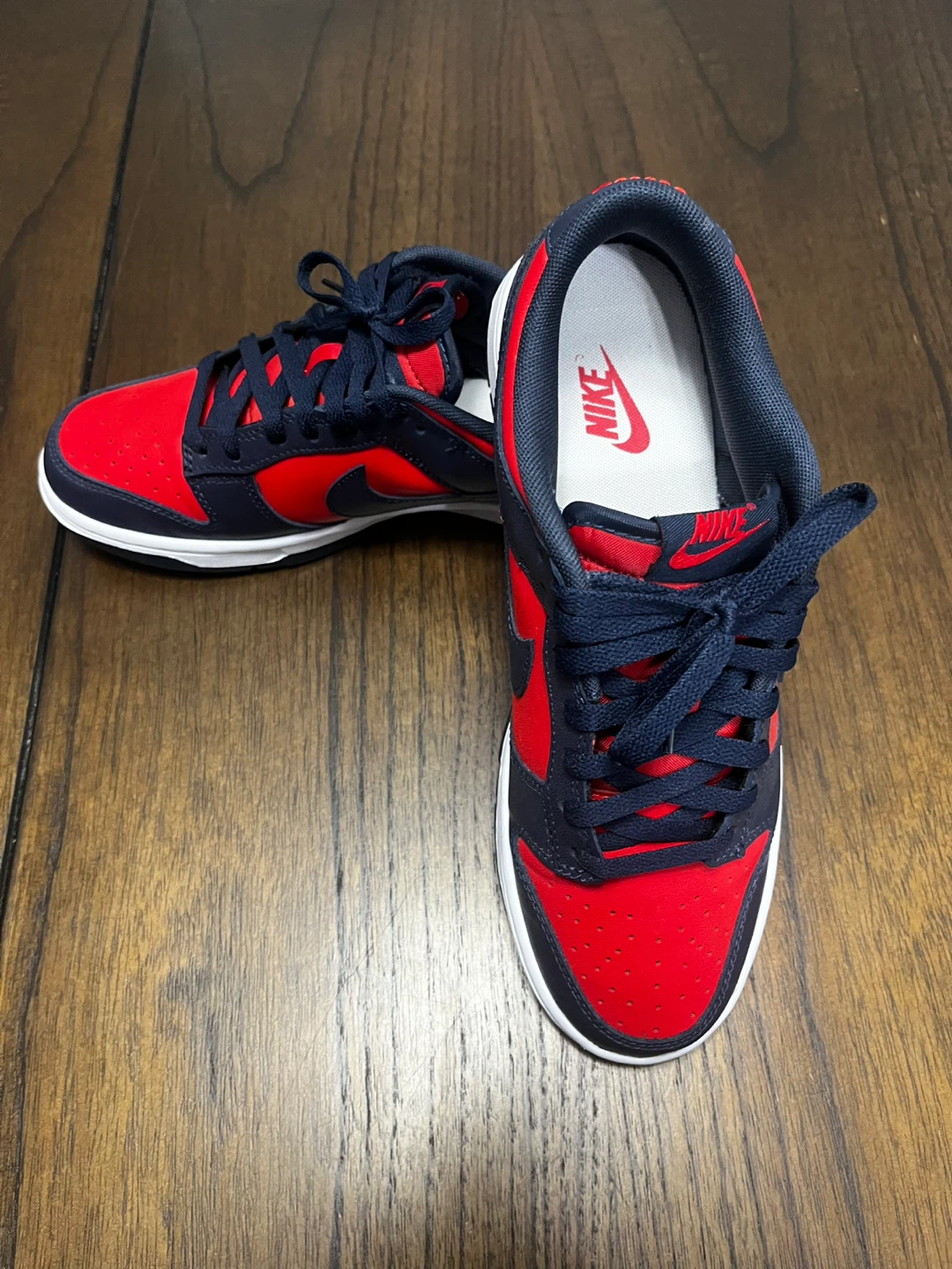 Nike Dunk Low University Red Obsidian Shoes