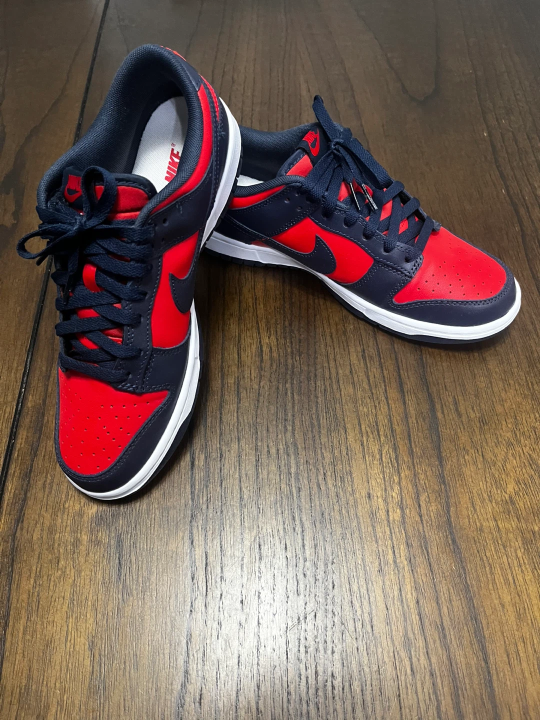 Nike Dunk Low University Red Obsidian Shoes - photo 3