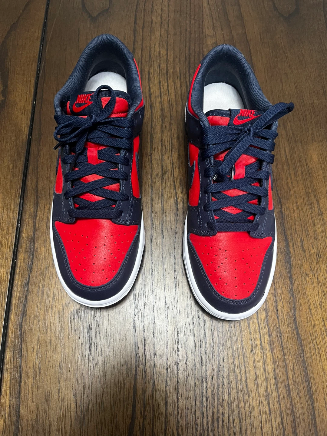 Nike Dunk Low University Red Obsidian Shoes - photo 2