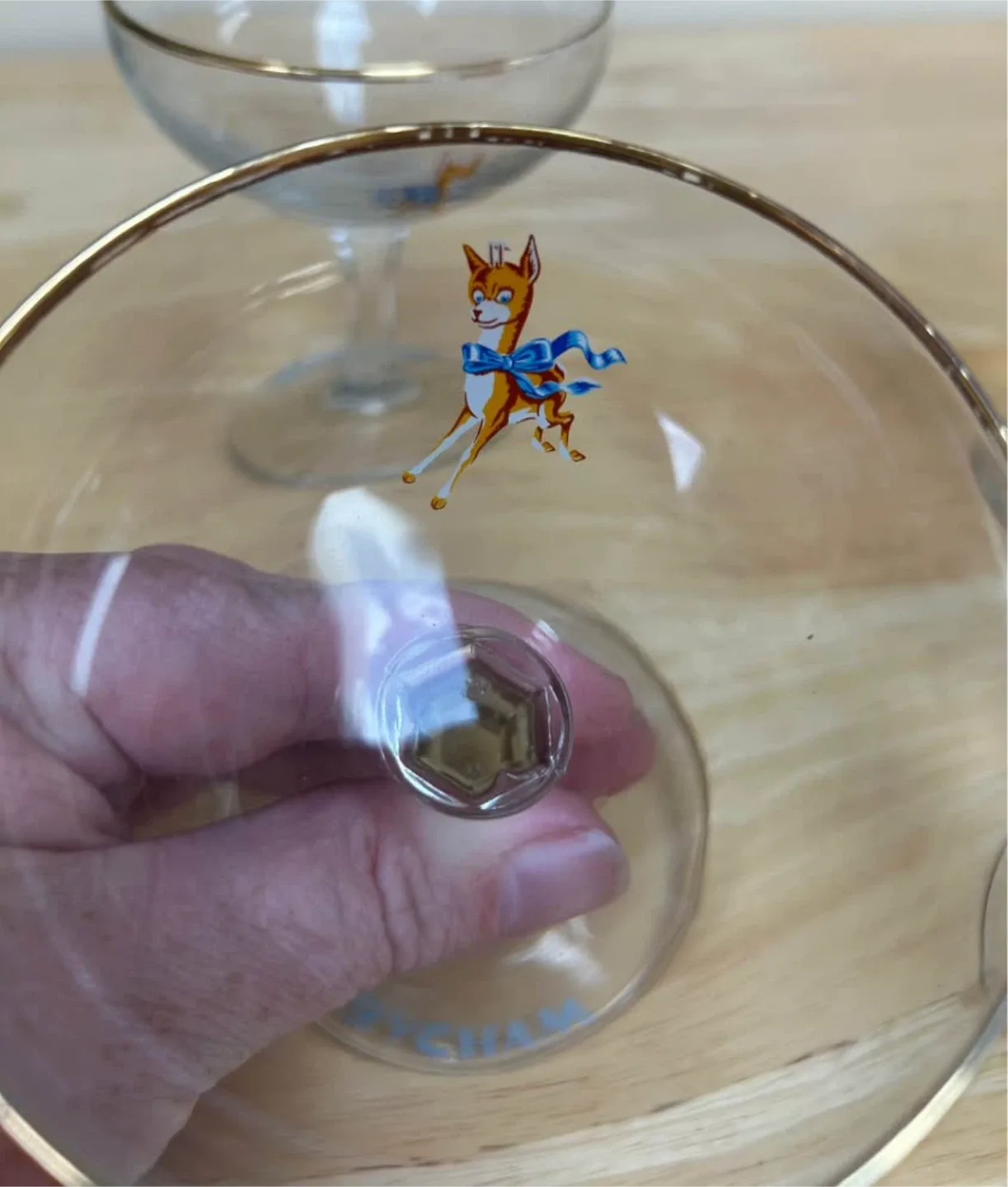 Baby Cham Coupe Glasses - Set of 6 image indicator(4)