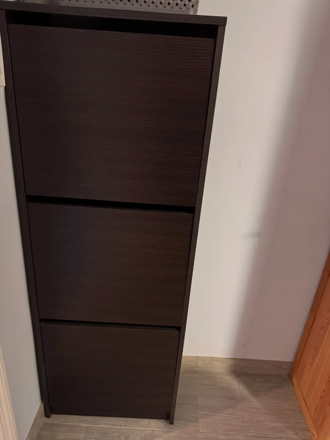 IKEA Shoe Cabinet - Dark Brown image indicator(2)