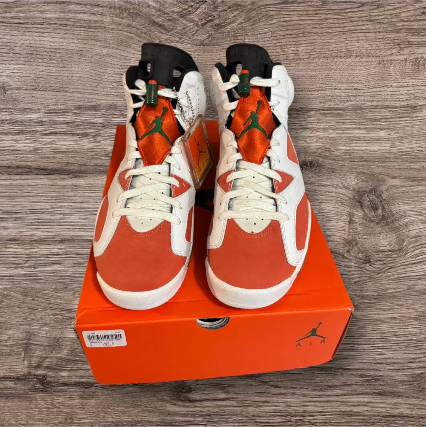 DS Air Jordan 6 Gatorade - Size 9 thumbnail