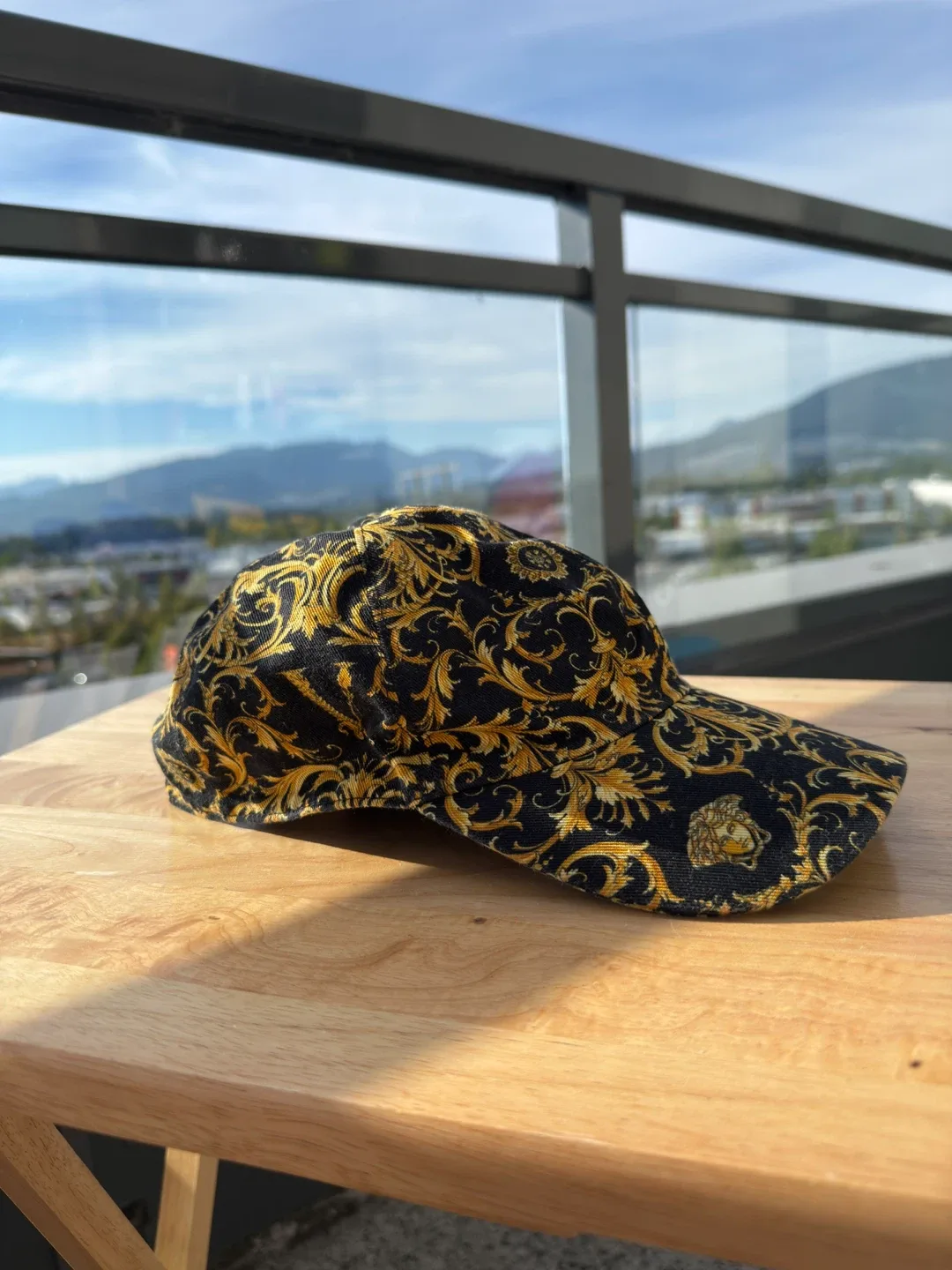 Versace Baroque Print Baseball Cap Size 57 image indicator(2)