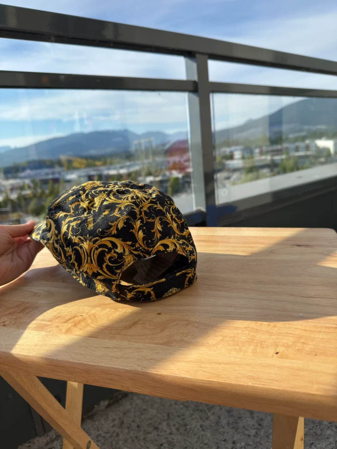 Versace Baroque Print Baseball Cap Size 57 image indicator(9)