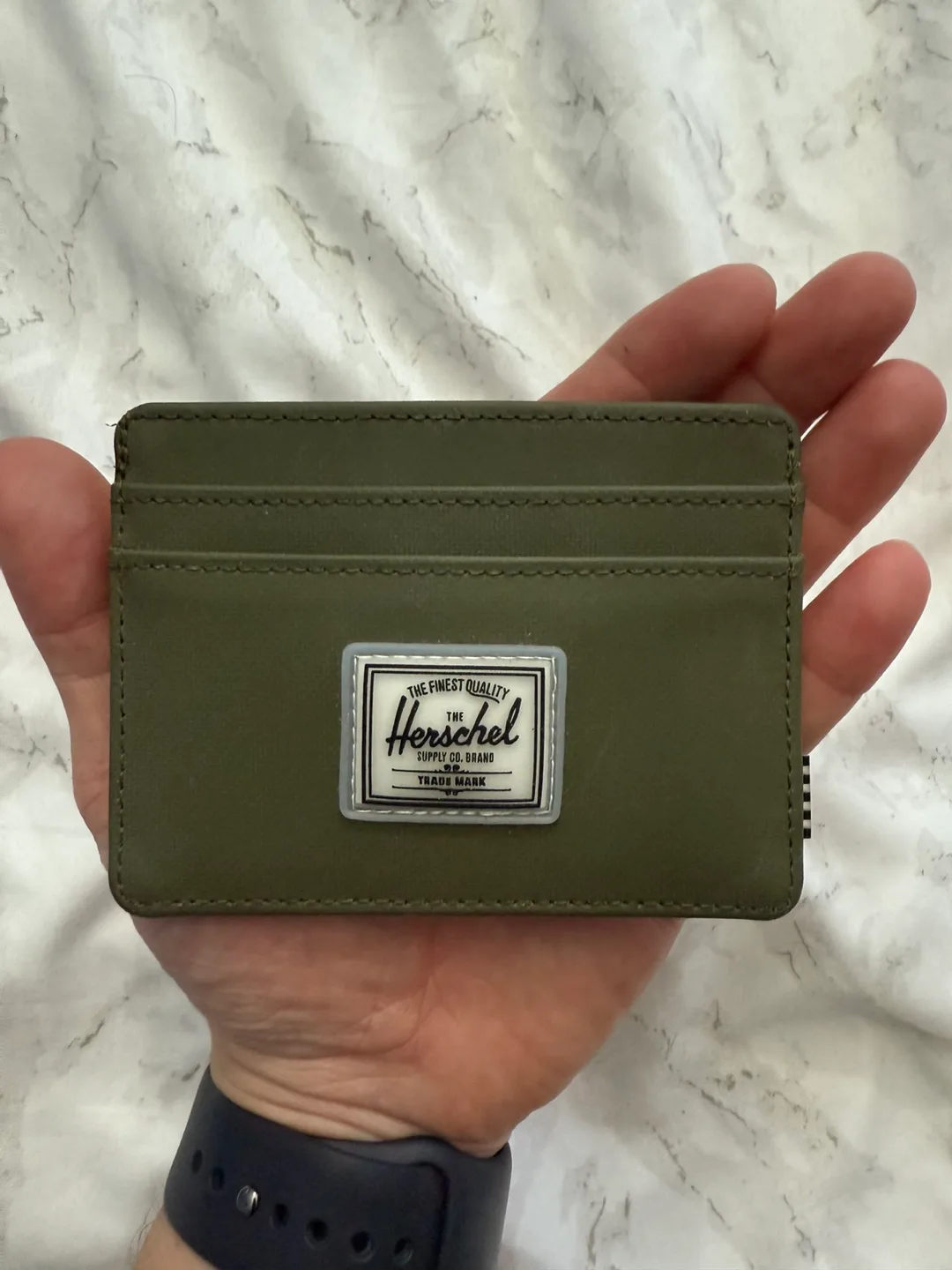 Herschel Supply Co. Olive Card Holder thumbnail