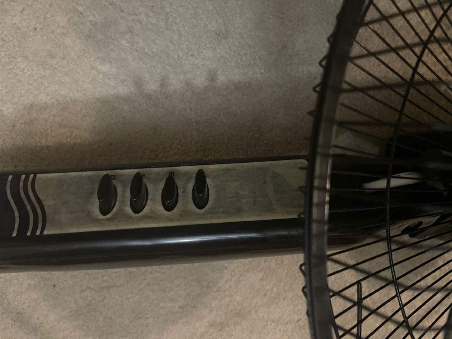 Black Standing Fan - photo 5