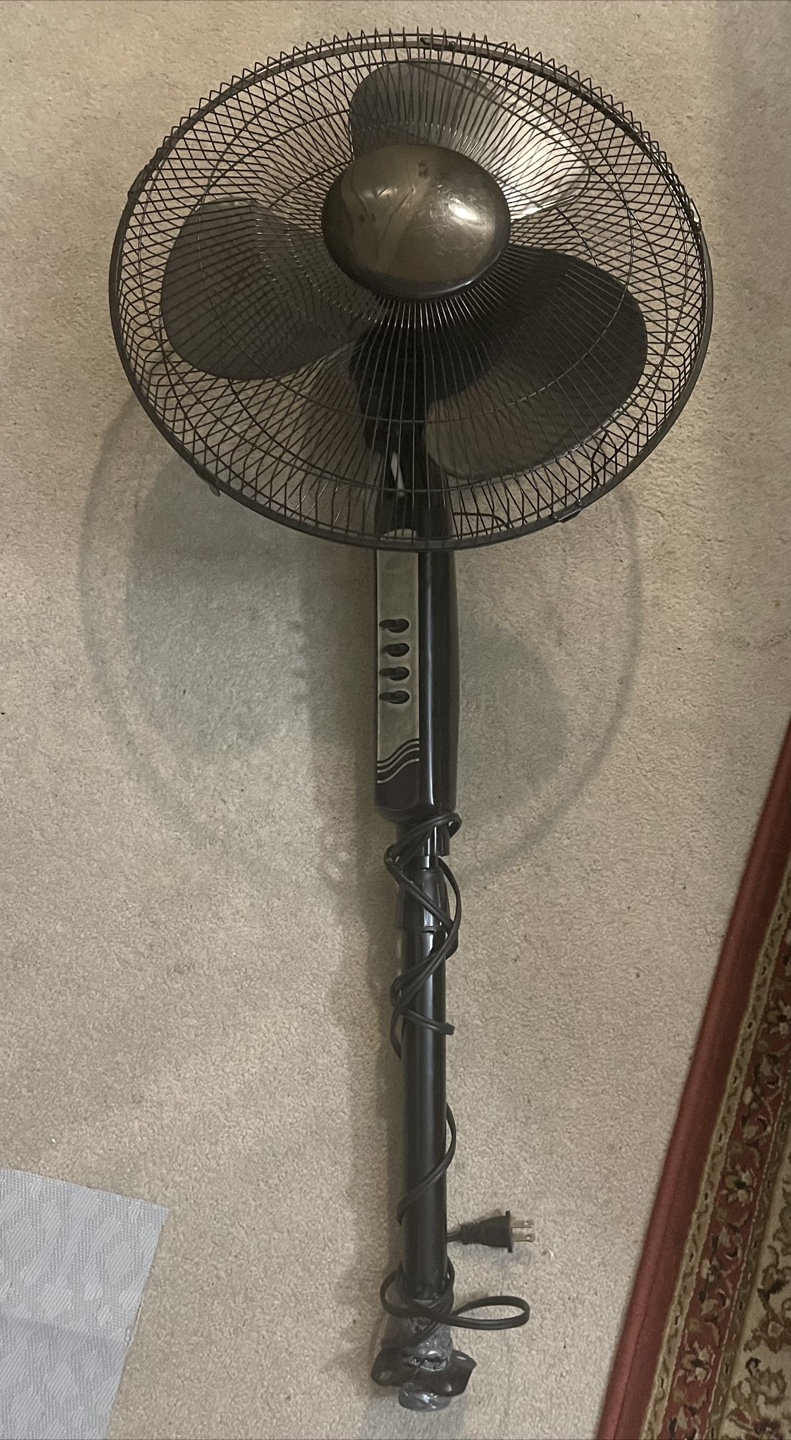 Black Standing Fan - photo 4