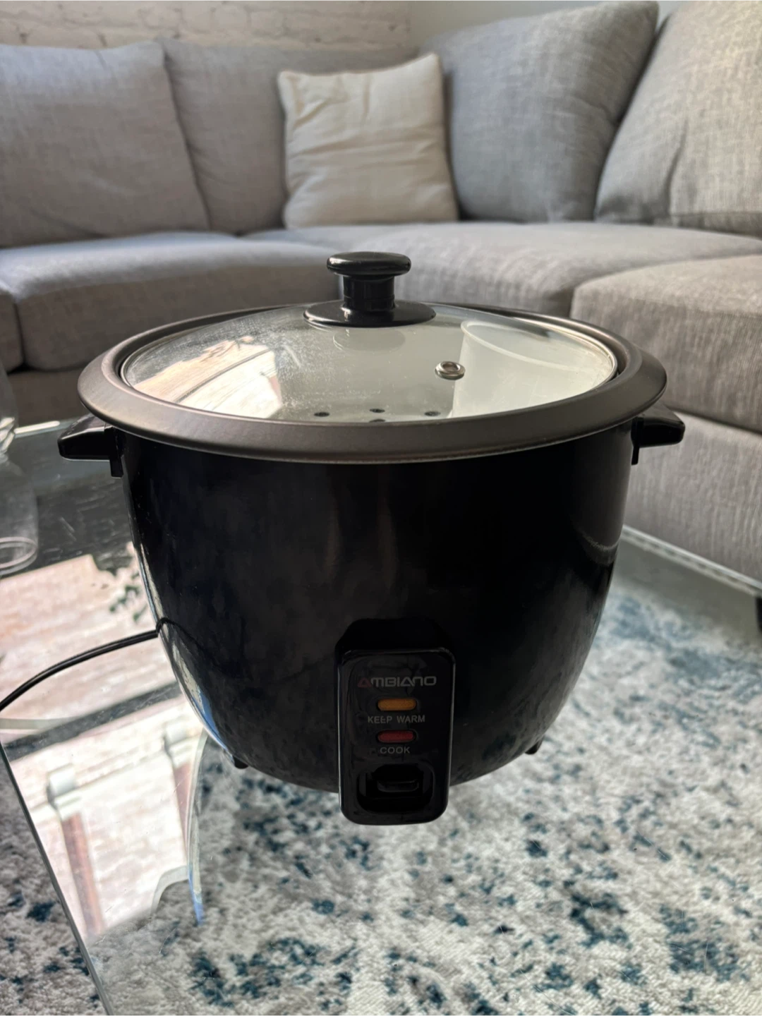 Ambiano Rice Cooker with Accessories