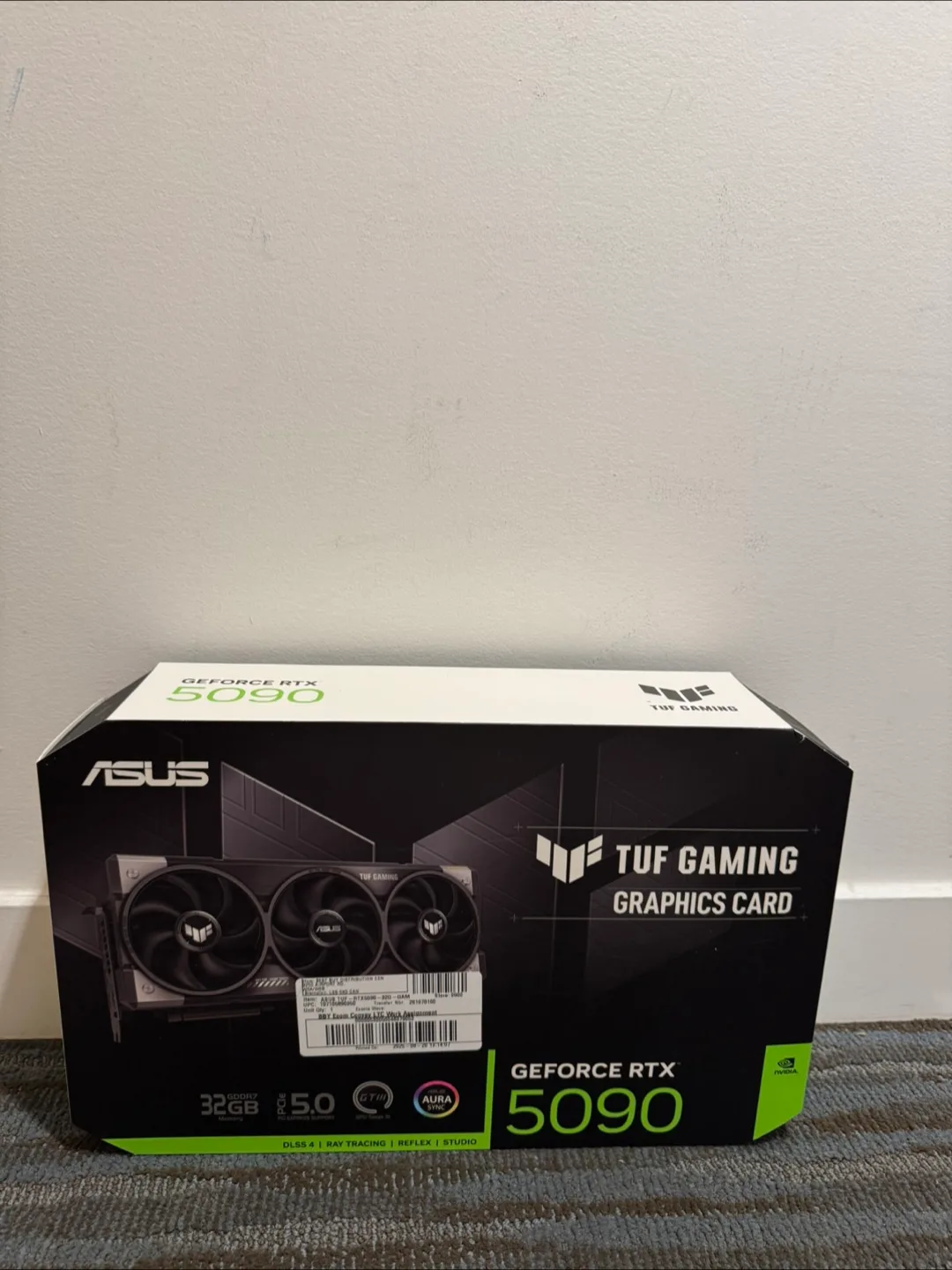 Asus tuf geforce rtx 5090 video card Brand New thumbnail