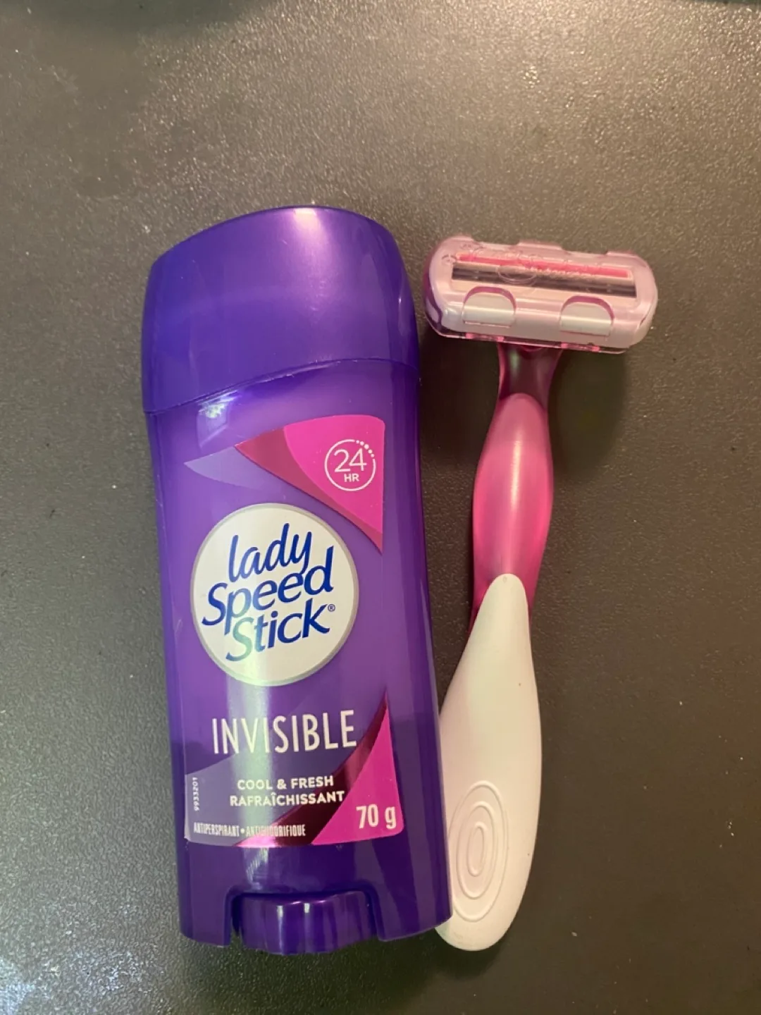 Lady Speed Stick Invisible + women razor thumbnail
