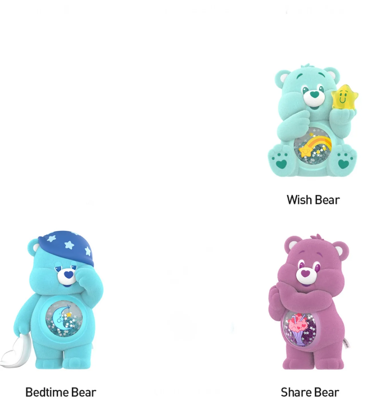 Pop Mart - Care Bears Colorful Hugs - Wish, Bedtime, Share Bear image indicator(2)