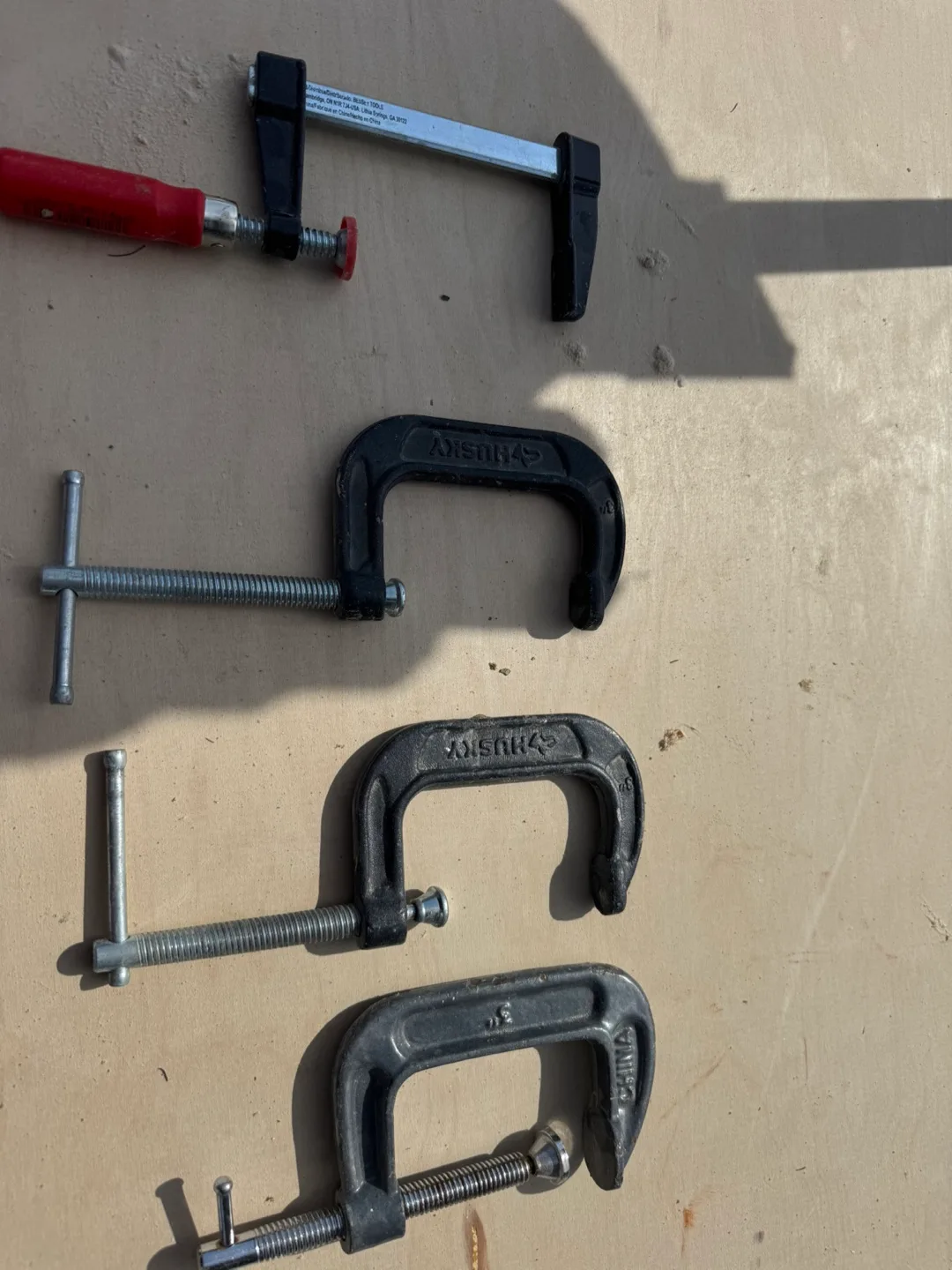 Assorted Clamps - Husky, Irwin, Automaxx image indicator(4)