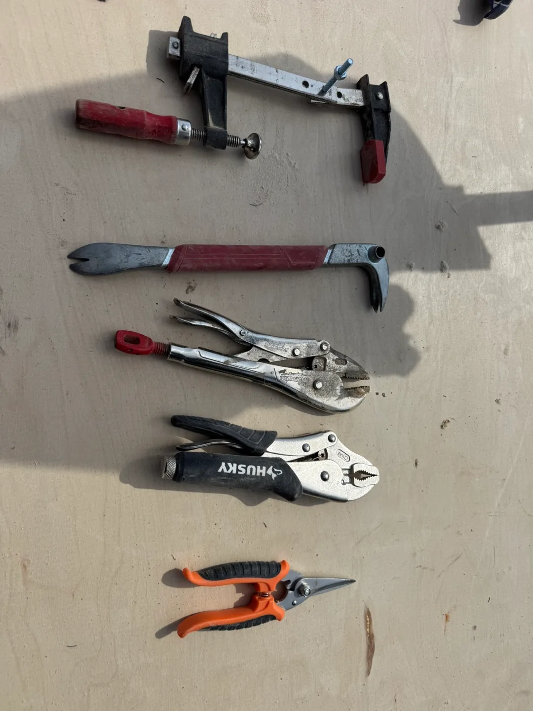 Assorted Clamps - Husky, Irwin, Automaxx image indicator(8)