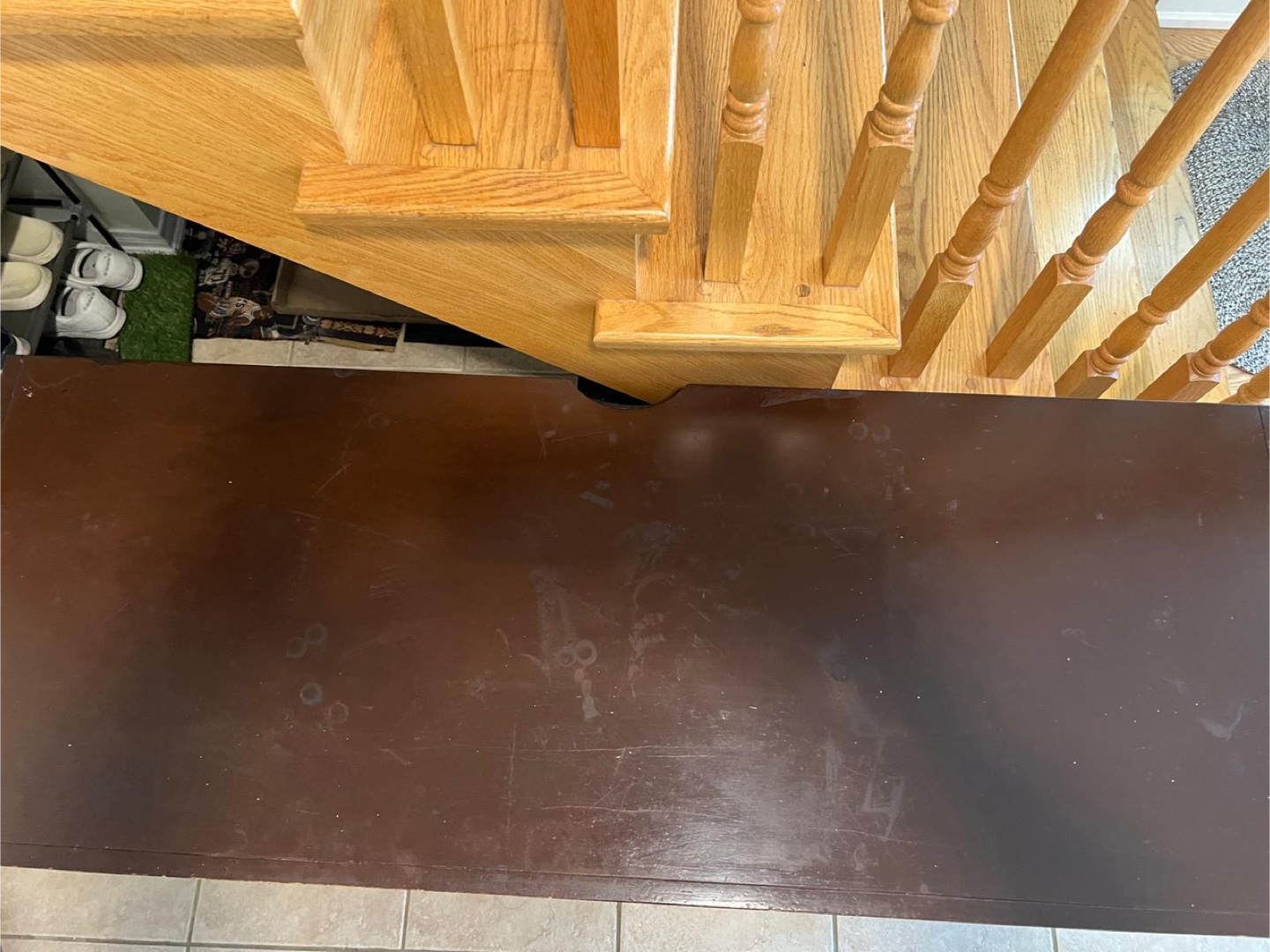 Brown Fireplace TV Stand - photo 4
