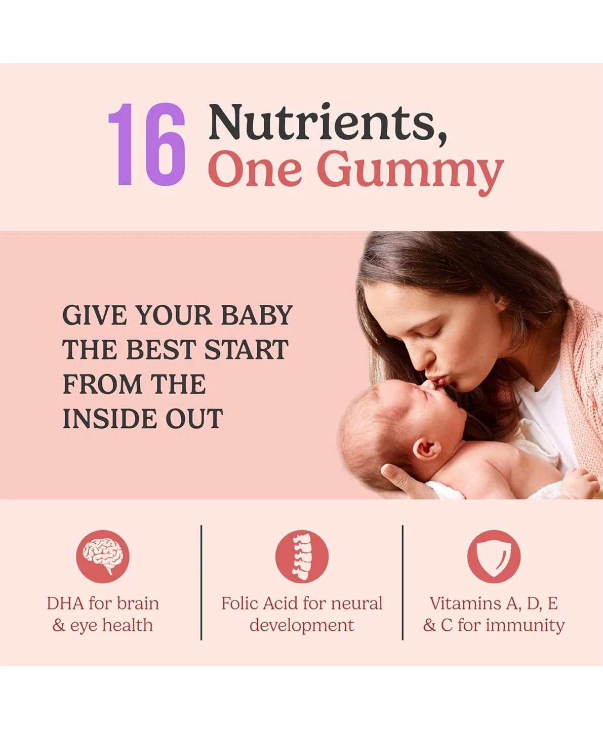 PolyPharma Prenatal Multivitamin Gummies, 90 count image indicator(3)