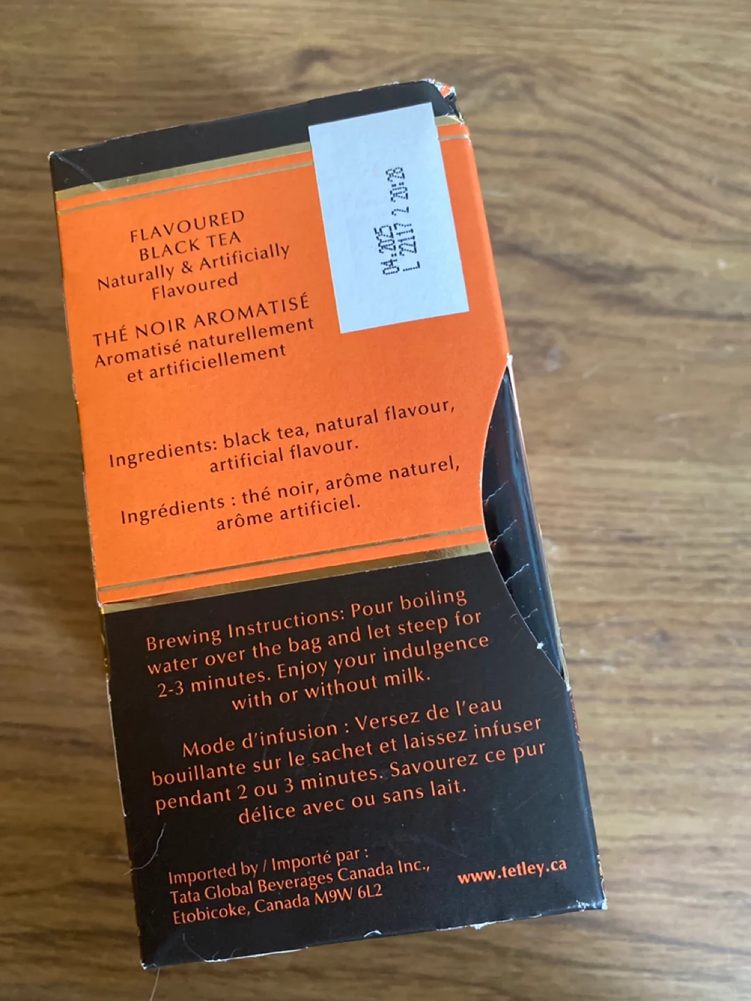 Tetley Indulgence Gingerbread Black Tea - 20 Bags image indicator(3)