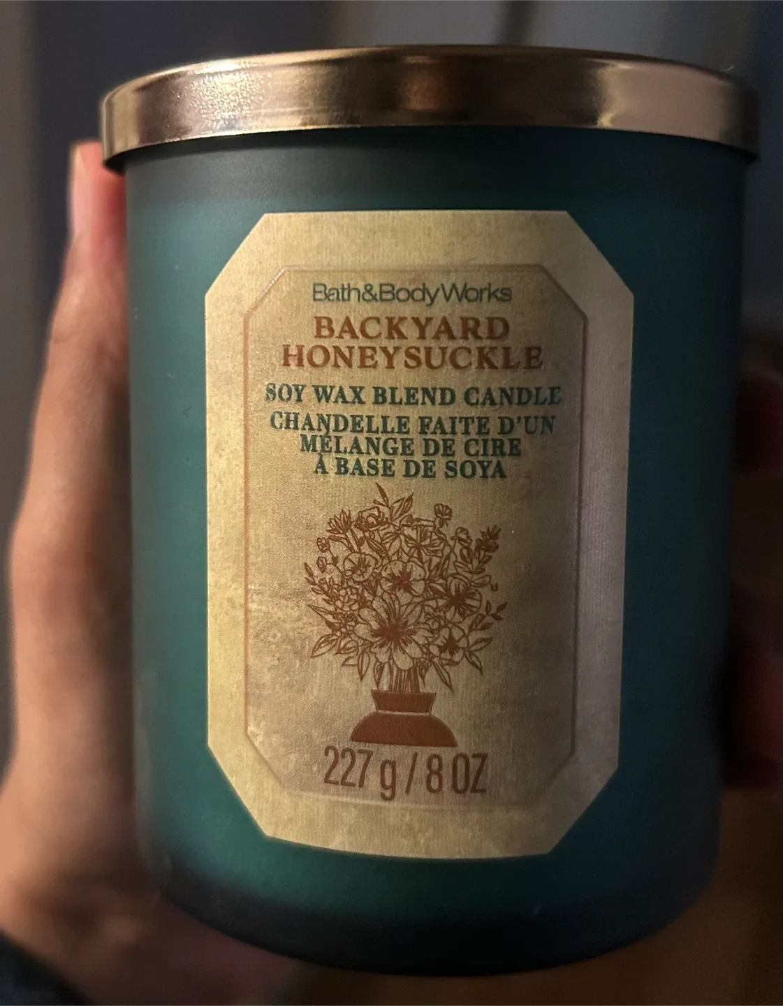 Bath & Body Works Backyard Honeysuckle Candle thumbnail