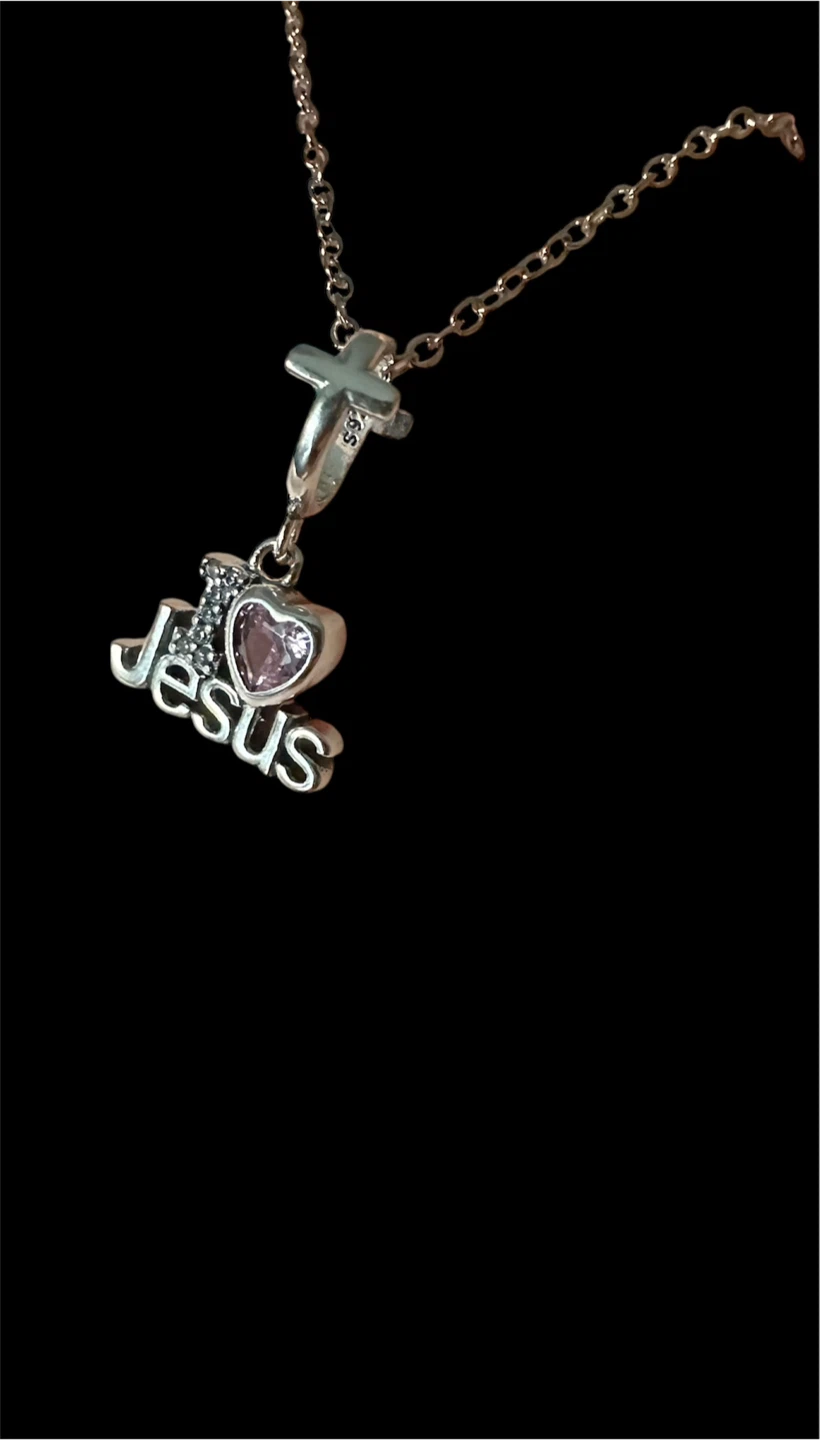 I Love Jesus Necklace - photo 2