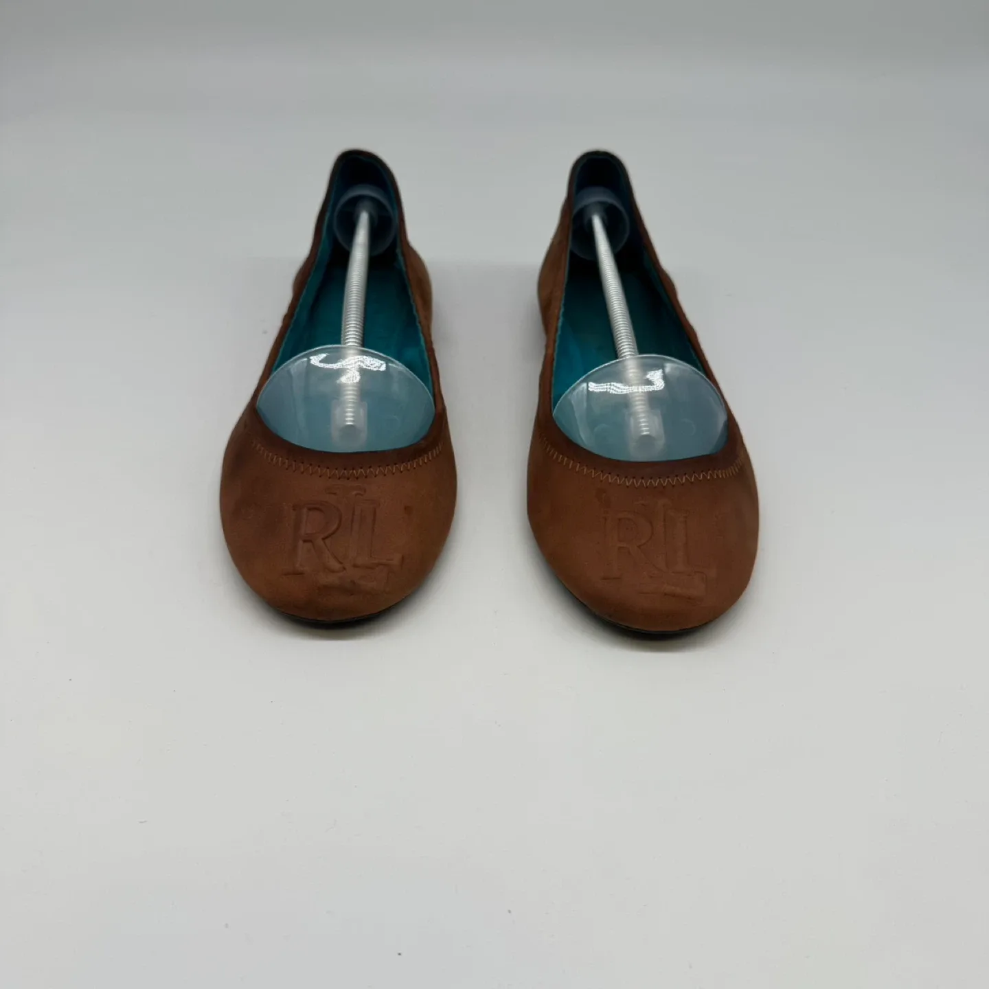 Ralph Lauren RL Brown suede Flats –  Size 8.5 US, 39EU image indicator(2)