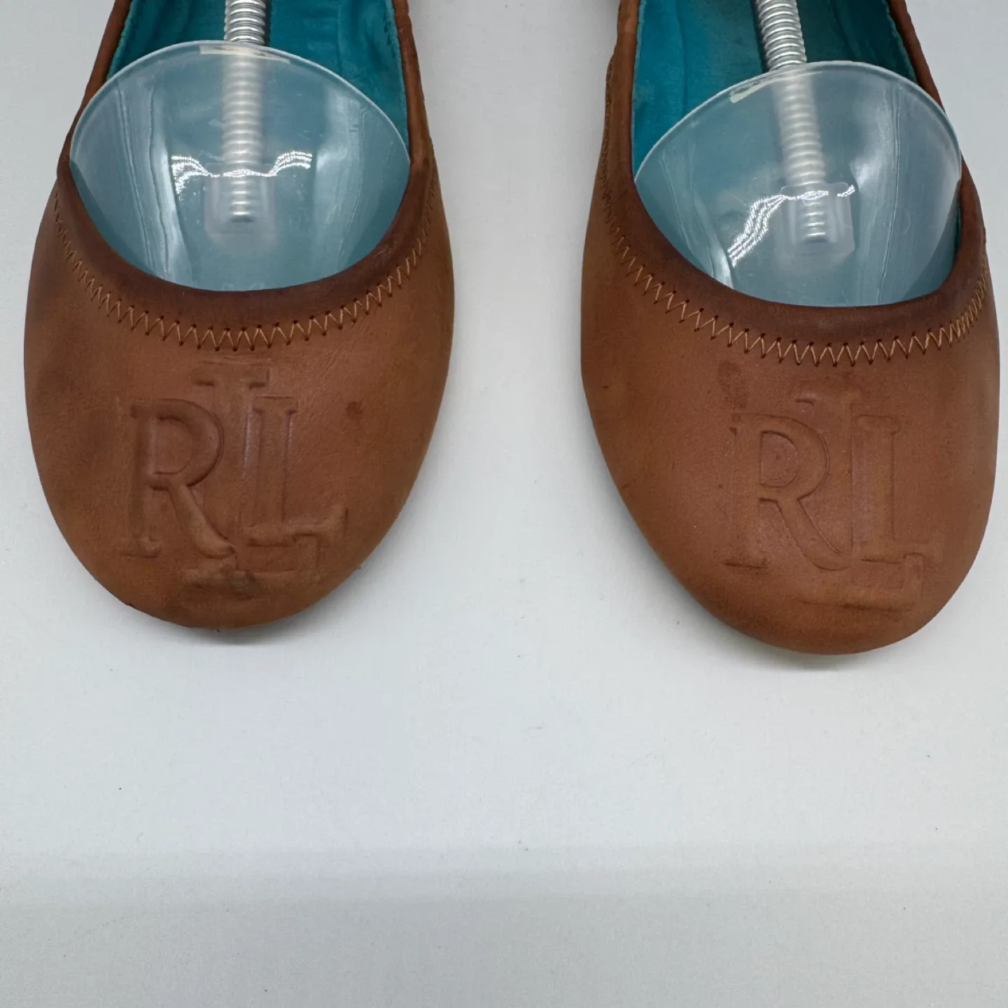 Ralph Lauren RL Brown suede Flats –  Size 8.5 US, 39EU image indicator(3)