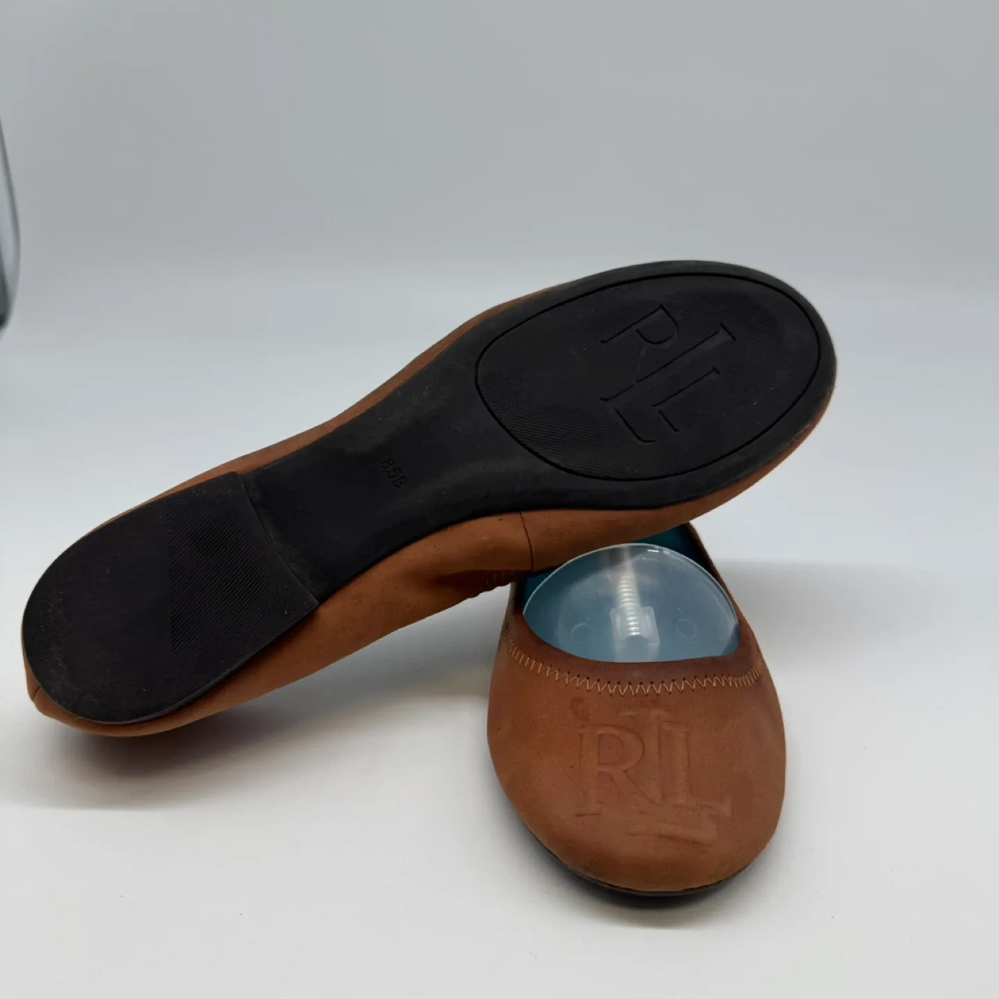 Ralph Lauren RL Brown suede Flats –  Size 8.5 US, 39EU image indicator(7)