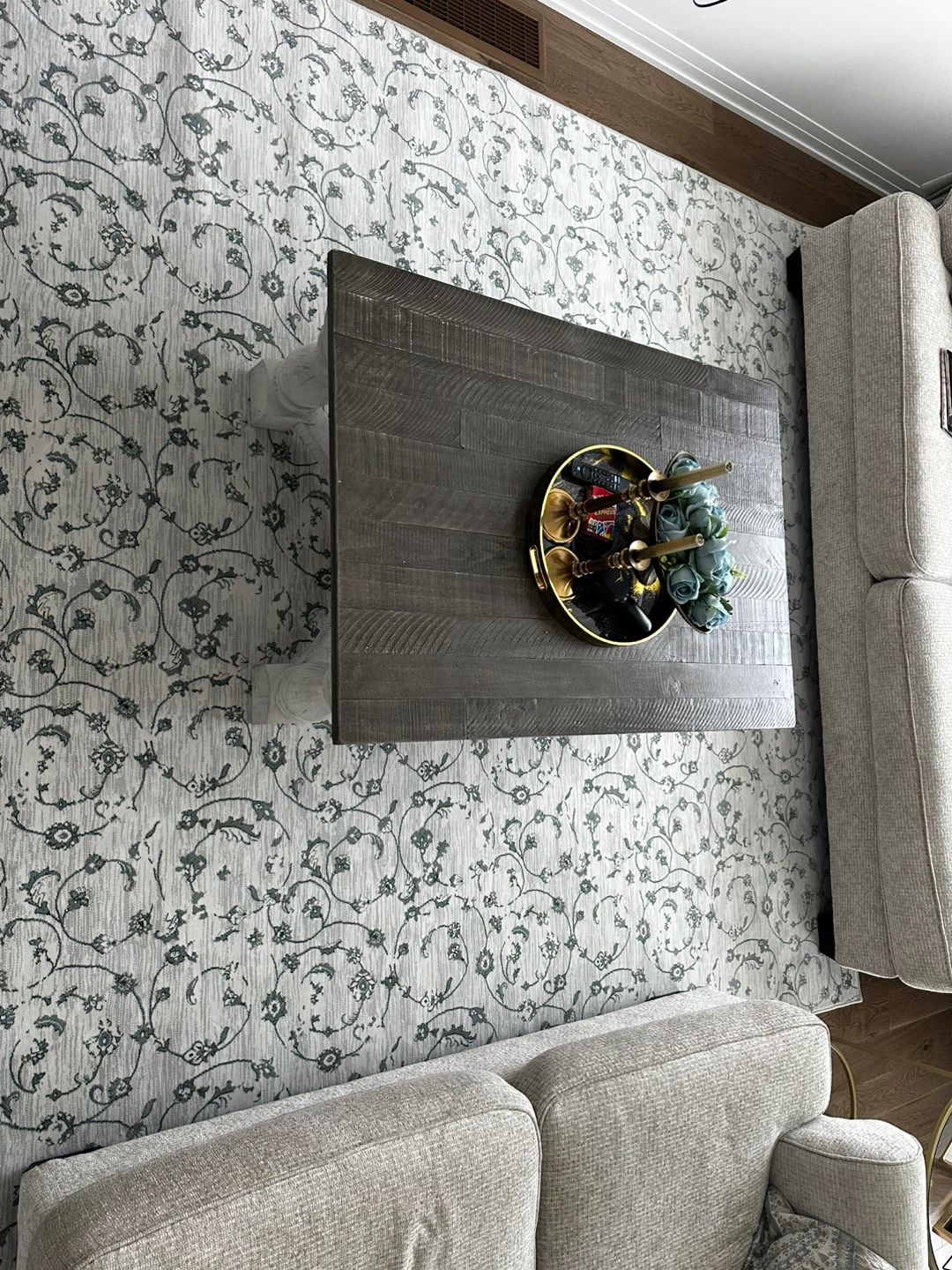 Floral Patterned Area Rug