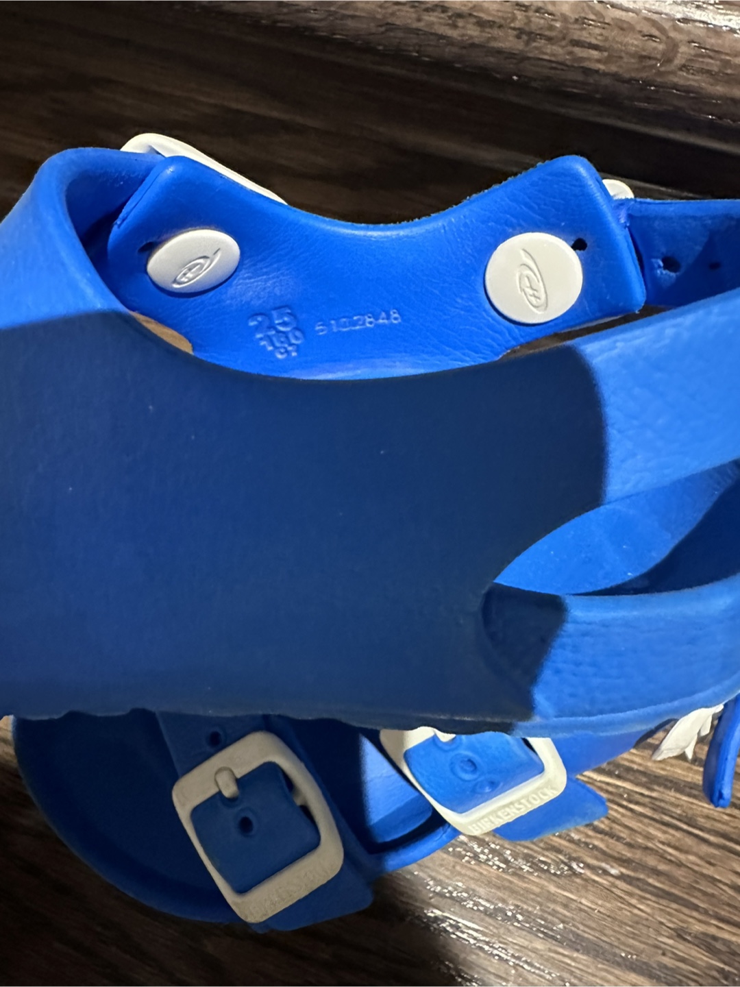 Birkenstock Milano Essentials Kids toddler Sandals Blue Size 7 - photo 5