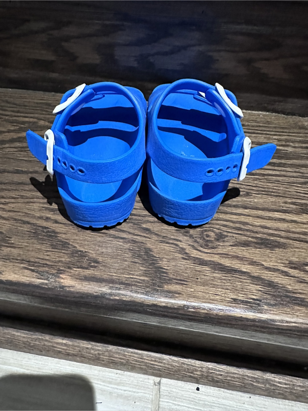Birkenstock Milano Essentials Kids toddler Sandals Blue Size 7 - photo 3