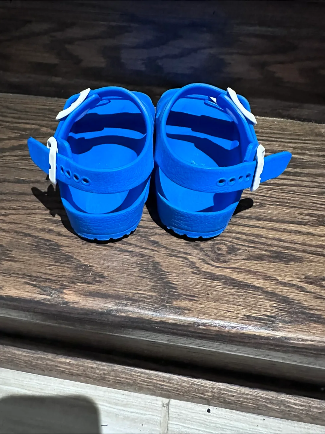 Birkenstock Milano Essentials Kids toddler Sandals Blue Size 7 image indicator(3)