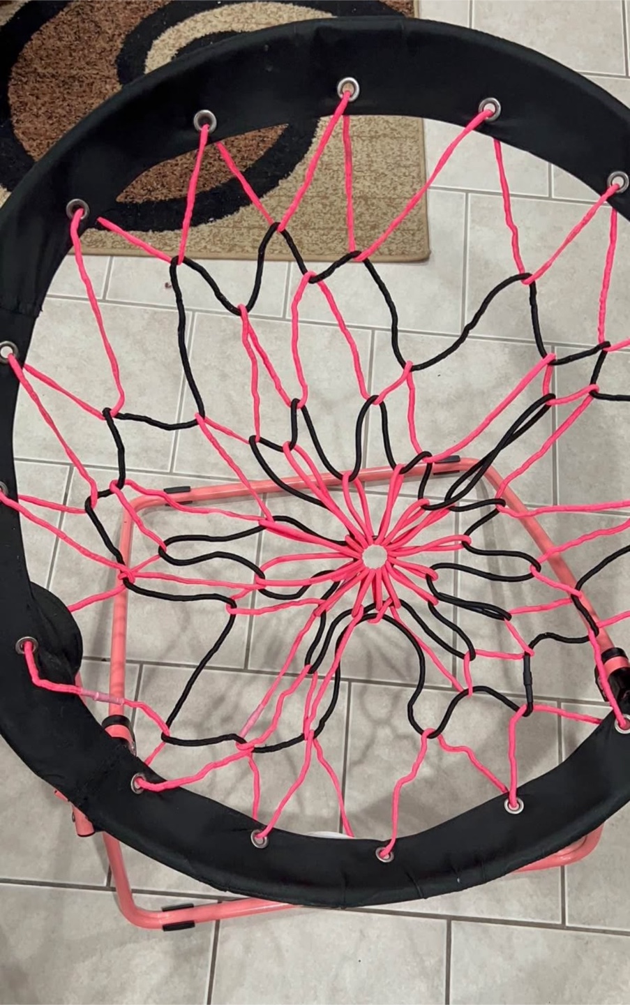 Pink Papasan Chair