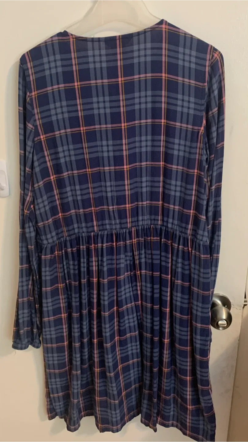 Joe Fresh Kids Plaid Dress - Size XL (14) image indicator(3)