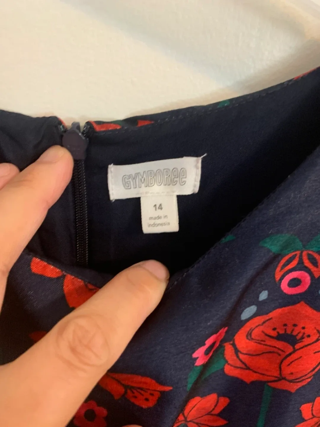 Gymboree Girls Floral Dress - Size 14 image indicator(2)