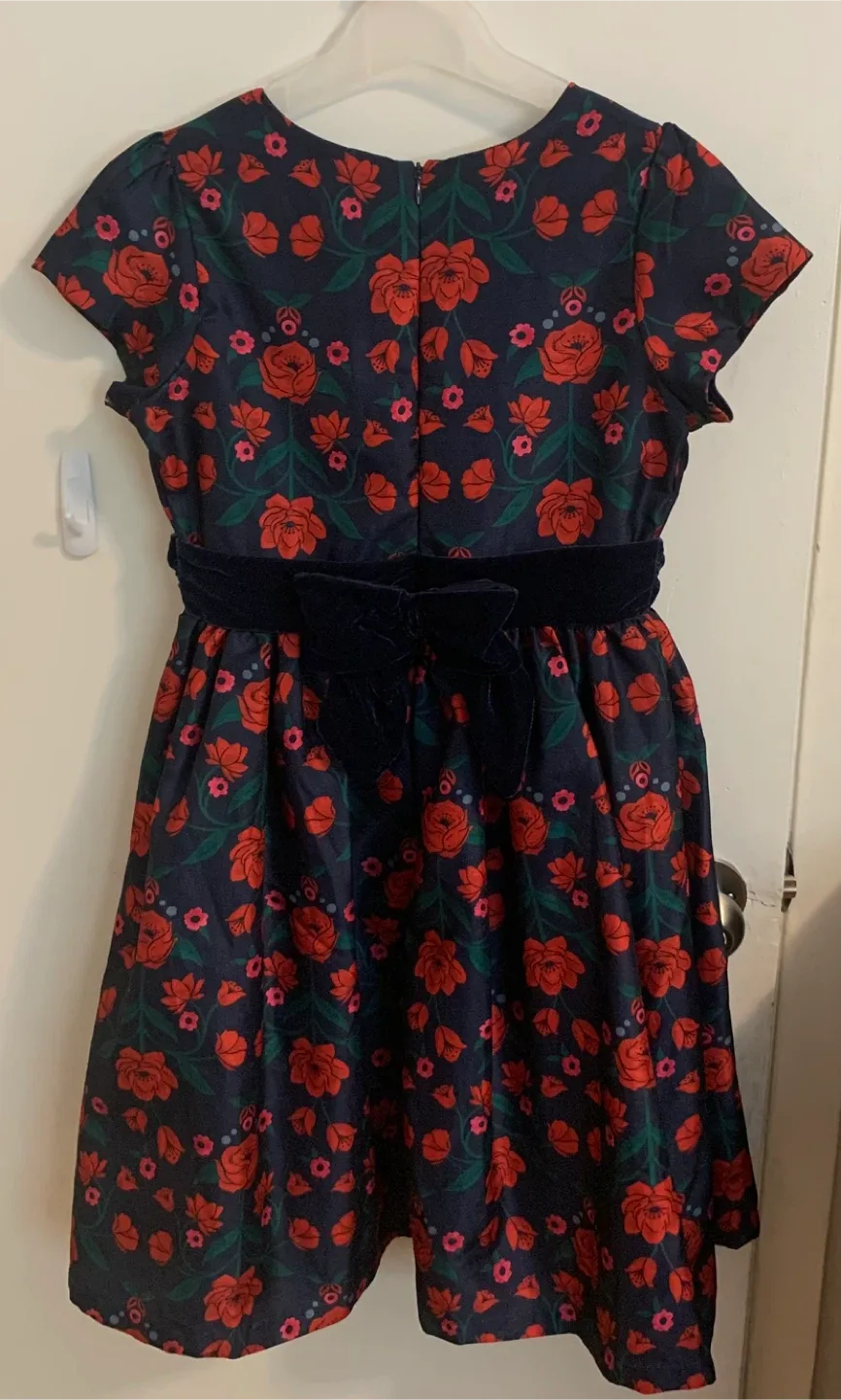 Gymboree Girls Floral Dress - Size 14 image indicator(3)