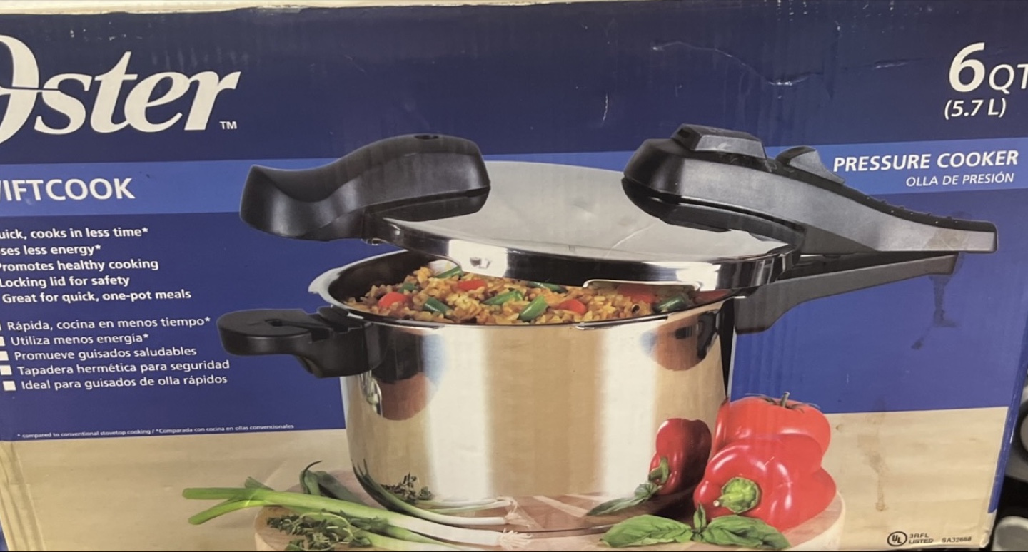 Oster 6QT SwiftCook Pressure Cooker