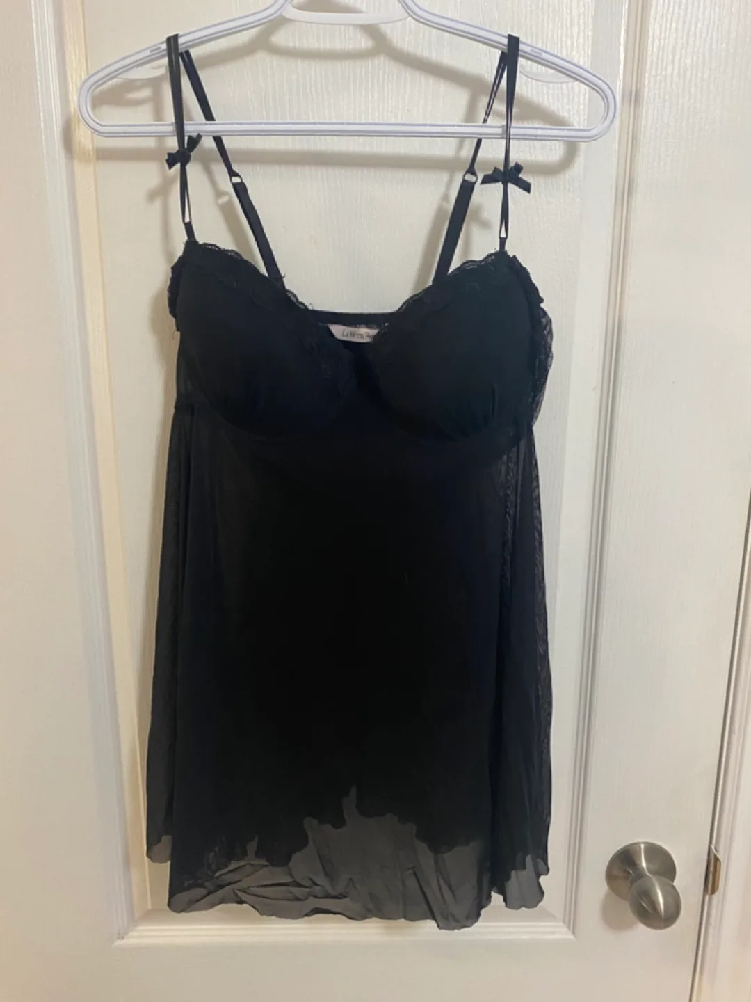 La Vie en Rose Black Babydoll thumbnail