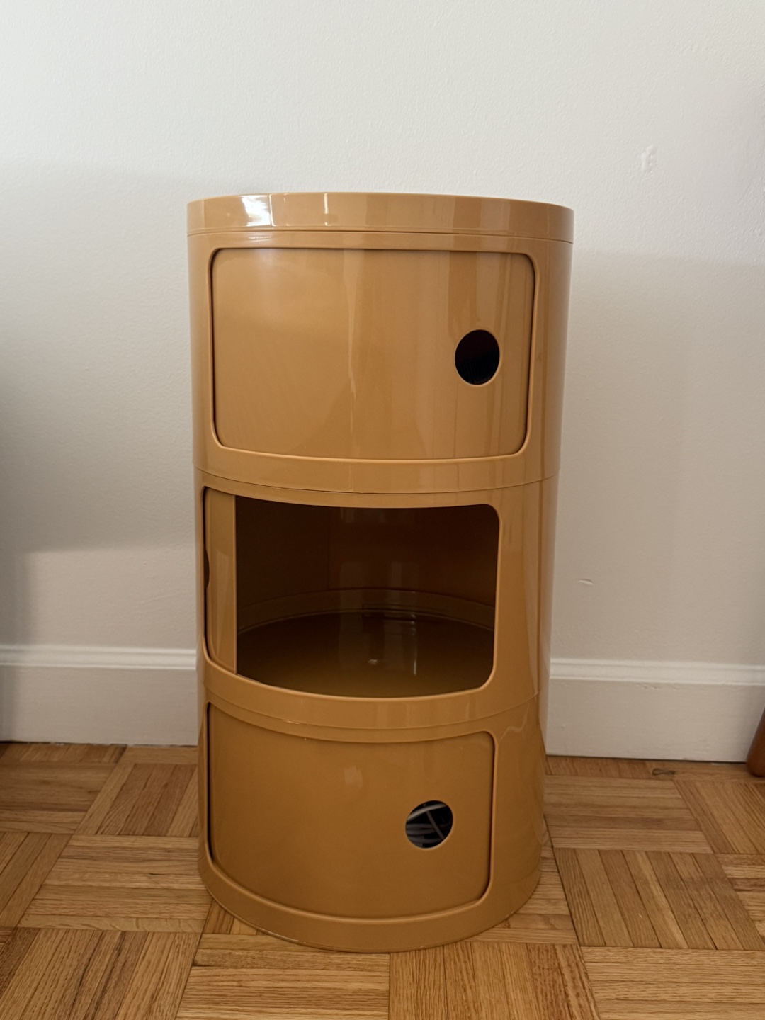 3-Tier Round Storage Cabinet - photo 2