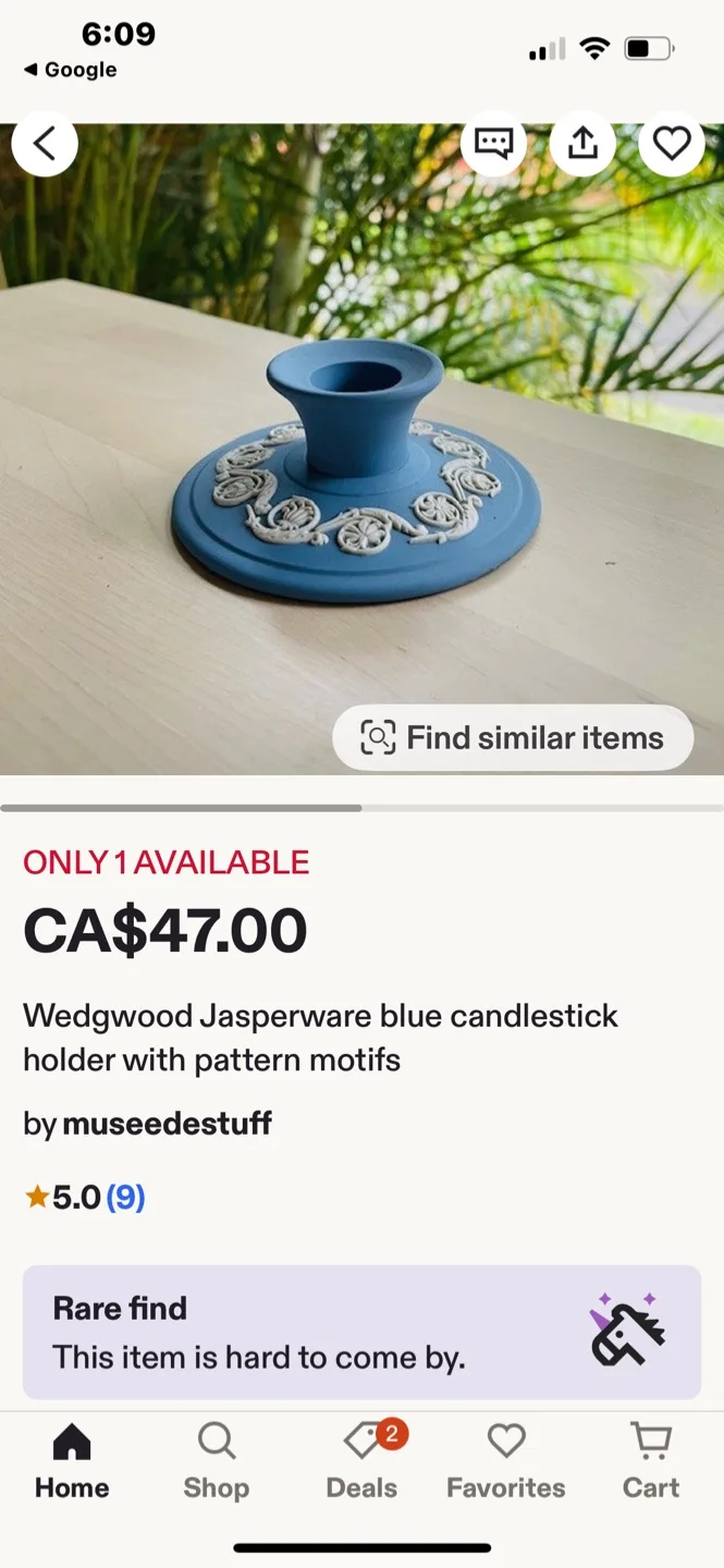 Wedgwood Jasperware Blue Candlestick Holders image indicator(4)