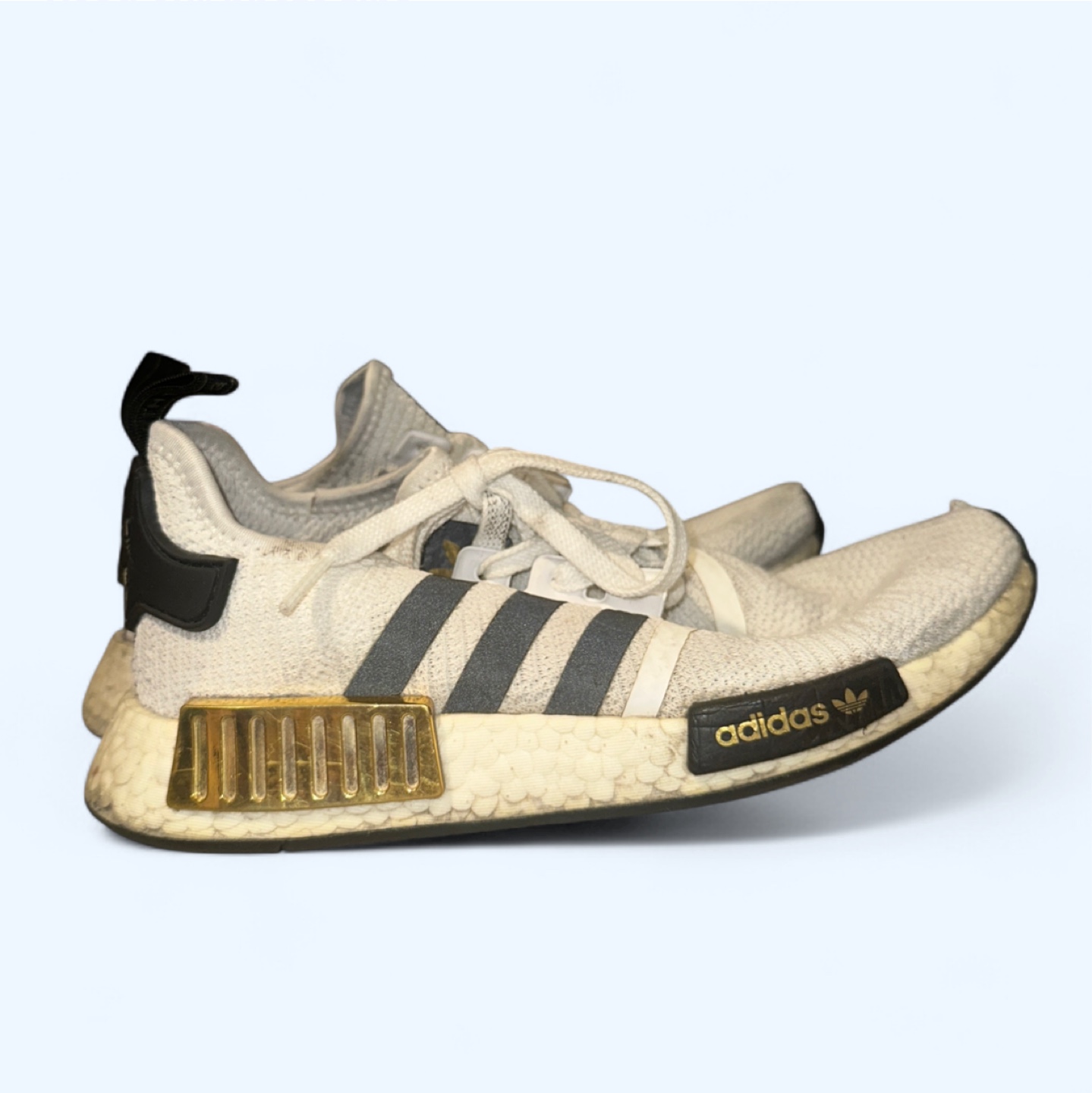 Adidas NMD R1 White/Grey, US 6.5 - photo 2