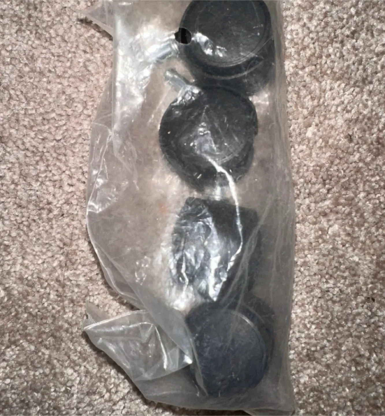 Set of 5 Black Caster Wheels thumbnail