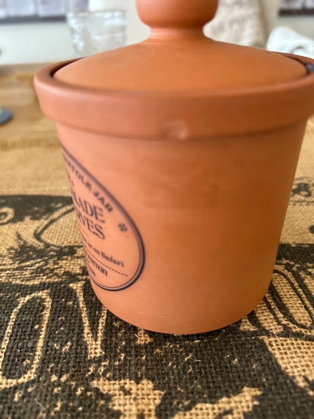 Original Suffolk Terracotta Jam Jar image indicator(3)